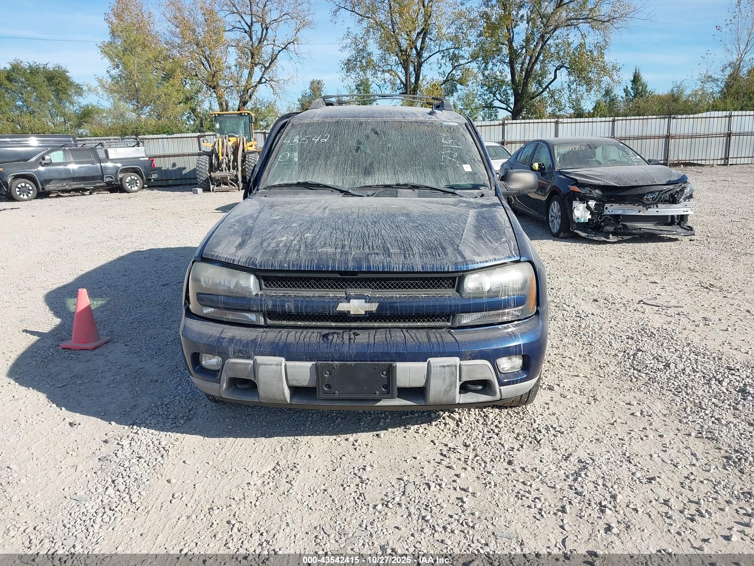 2004 Chevrolet Trailblazer Ext Lt Blue vin: 1GNET16S446172151