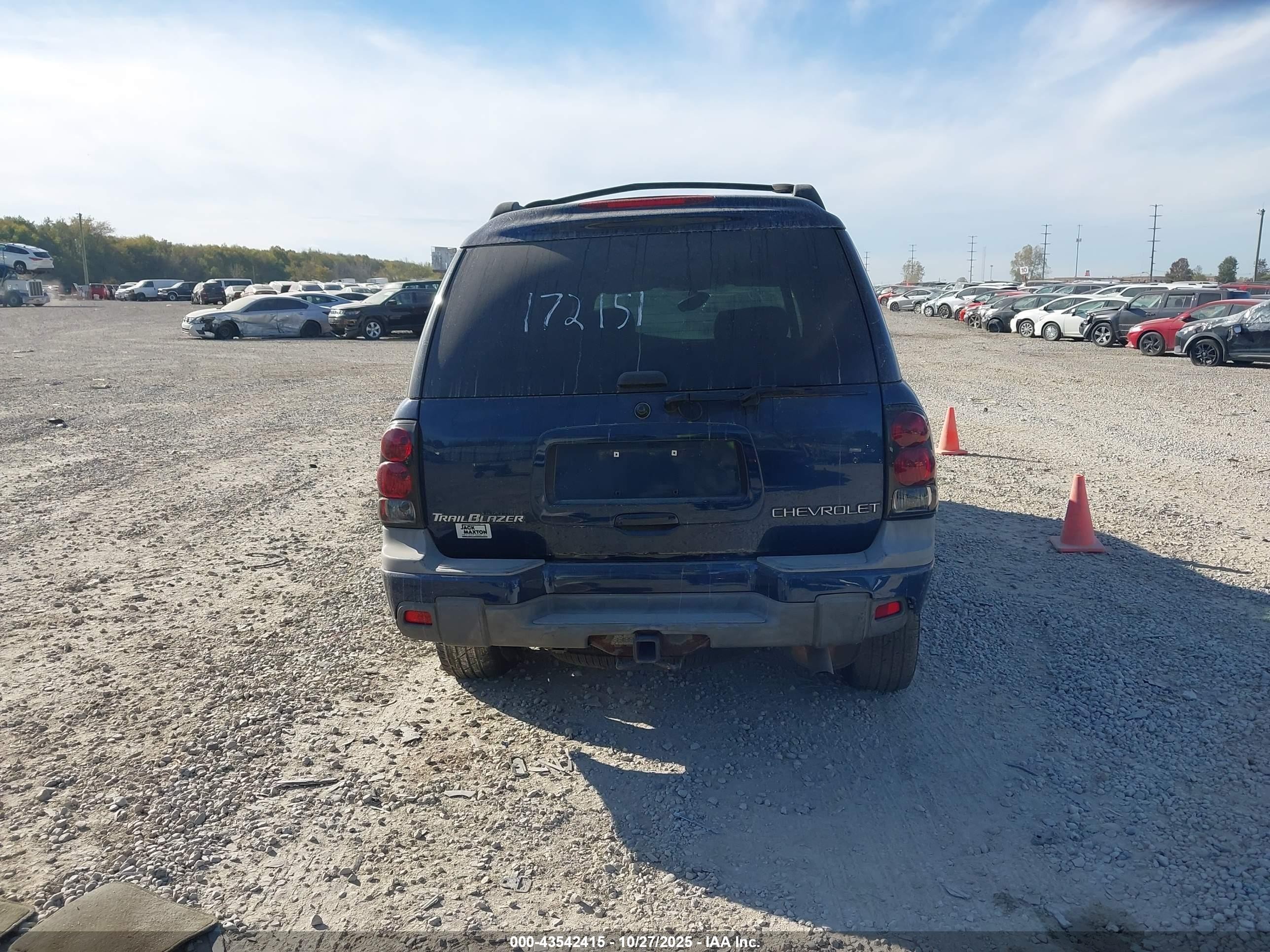 2004 Chevrolet Trailblazer Ext Lt Blue vin: 1GNET16S446172151