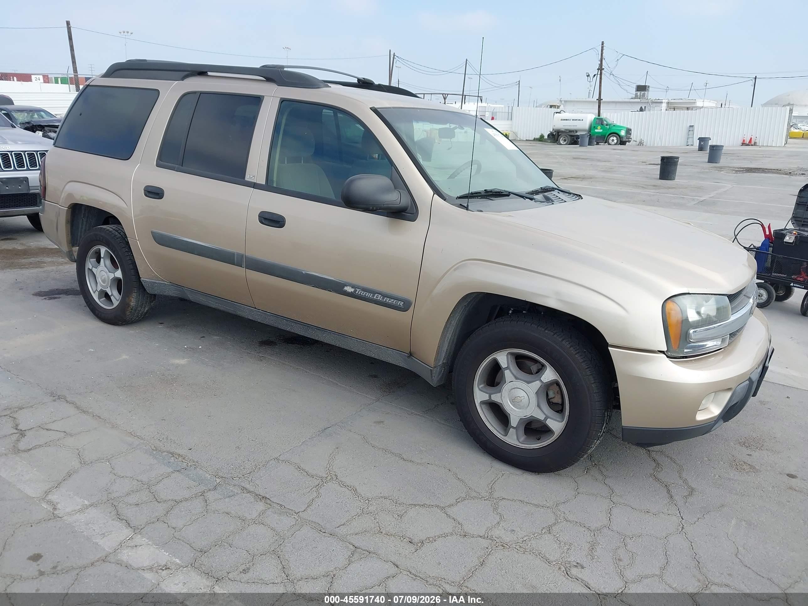 2004 Chevrolet Trailblazer Ext Ls Золотой vin: 1GNET16S446186101