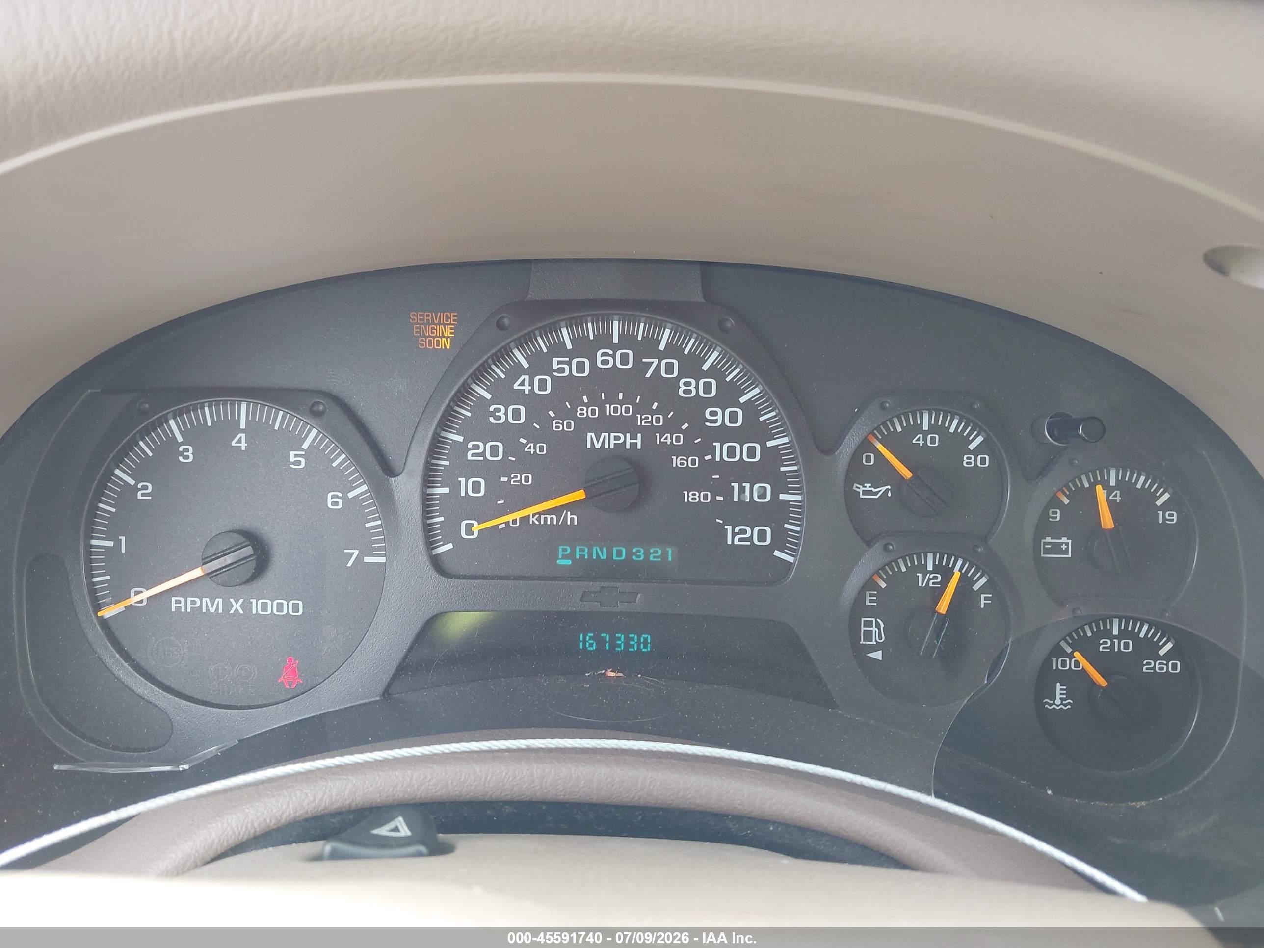 2004 Chevrolet Trailblazer Ext Ls Gold vin: 1GNET16S446186101