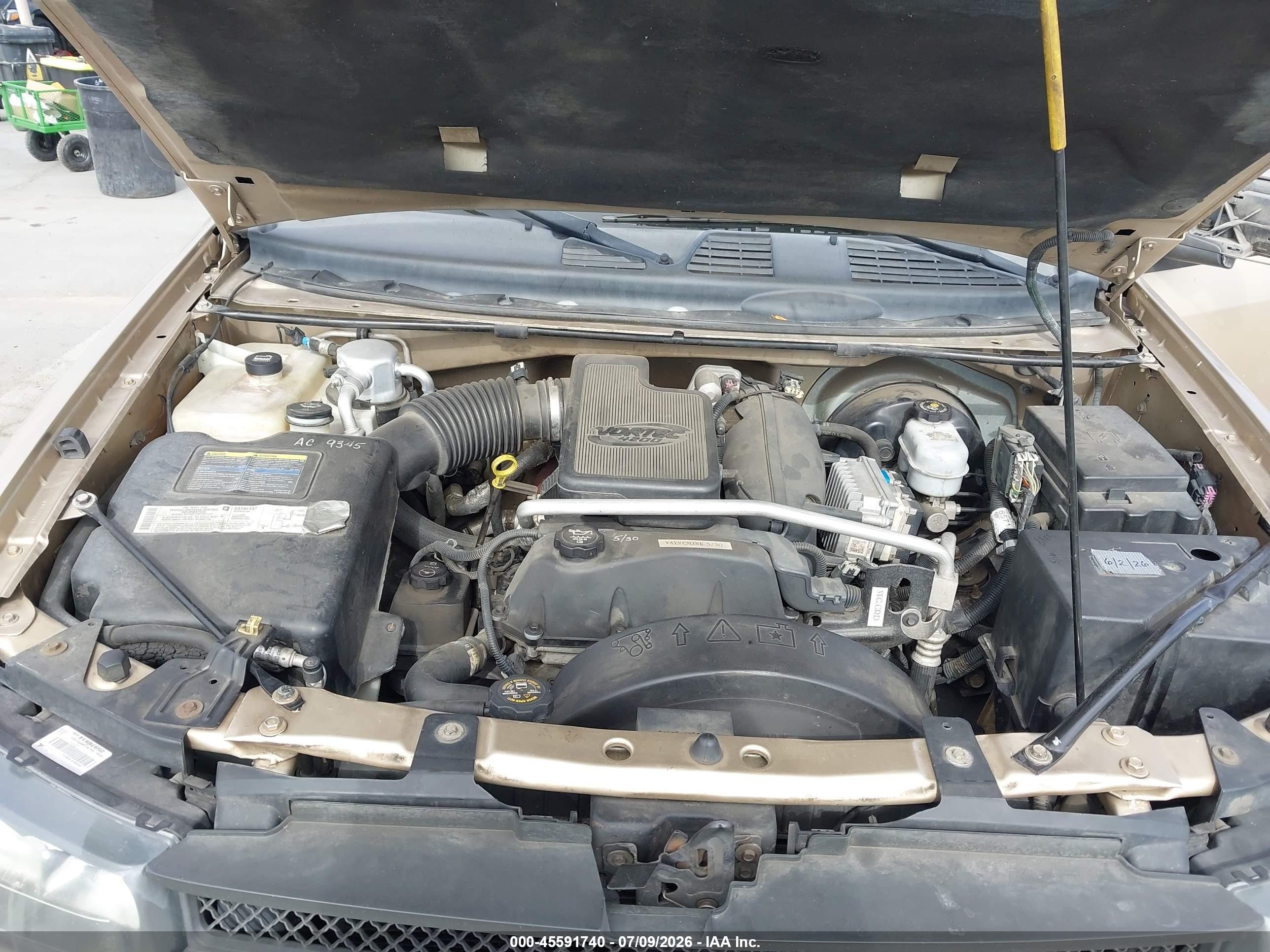 2004 Chevrolet Trailblazer Ext Ls Gold vin: 1GNET16S446186101