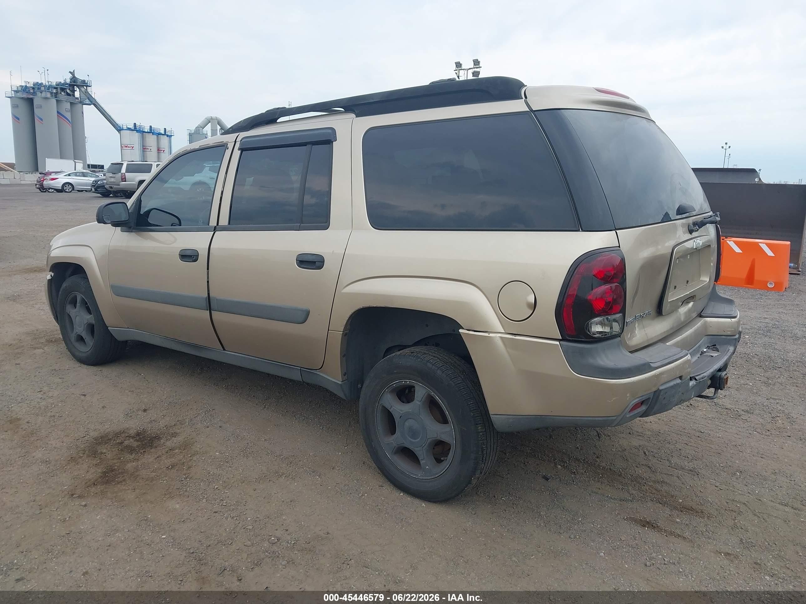 2005 Chevrolet Trailblazer Ext Ls Beige vin: 1GNET16S456130080