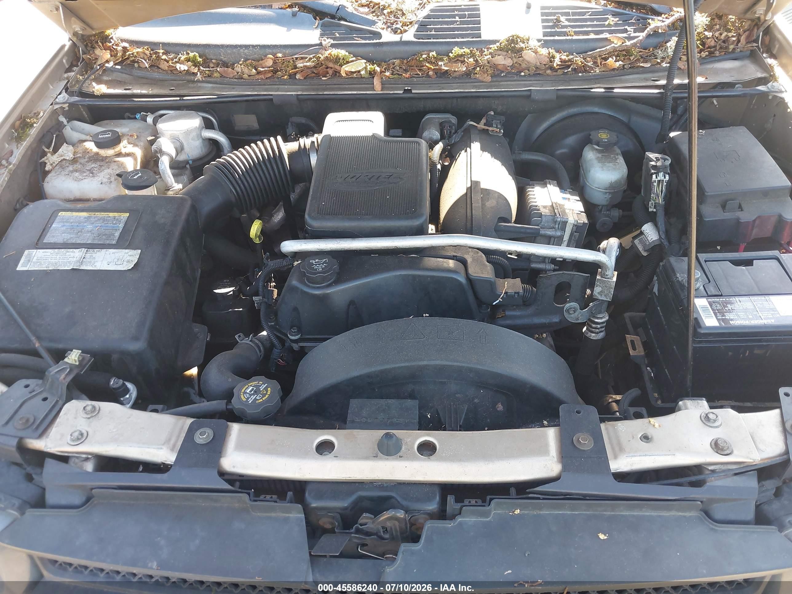 2005 Chevrolet Trailblazer Ext Lt Gold vin: 1GNET16S456134663
