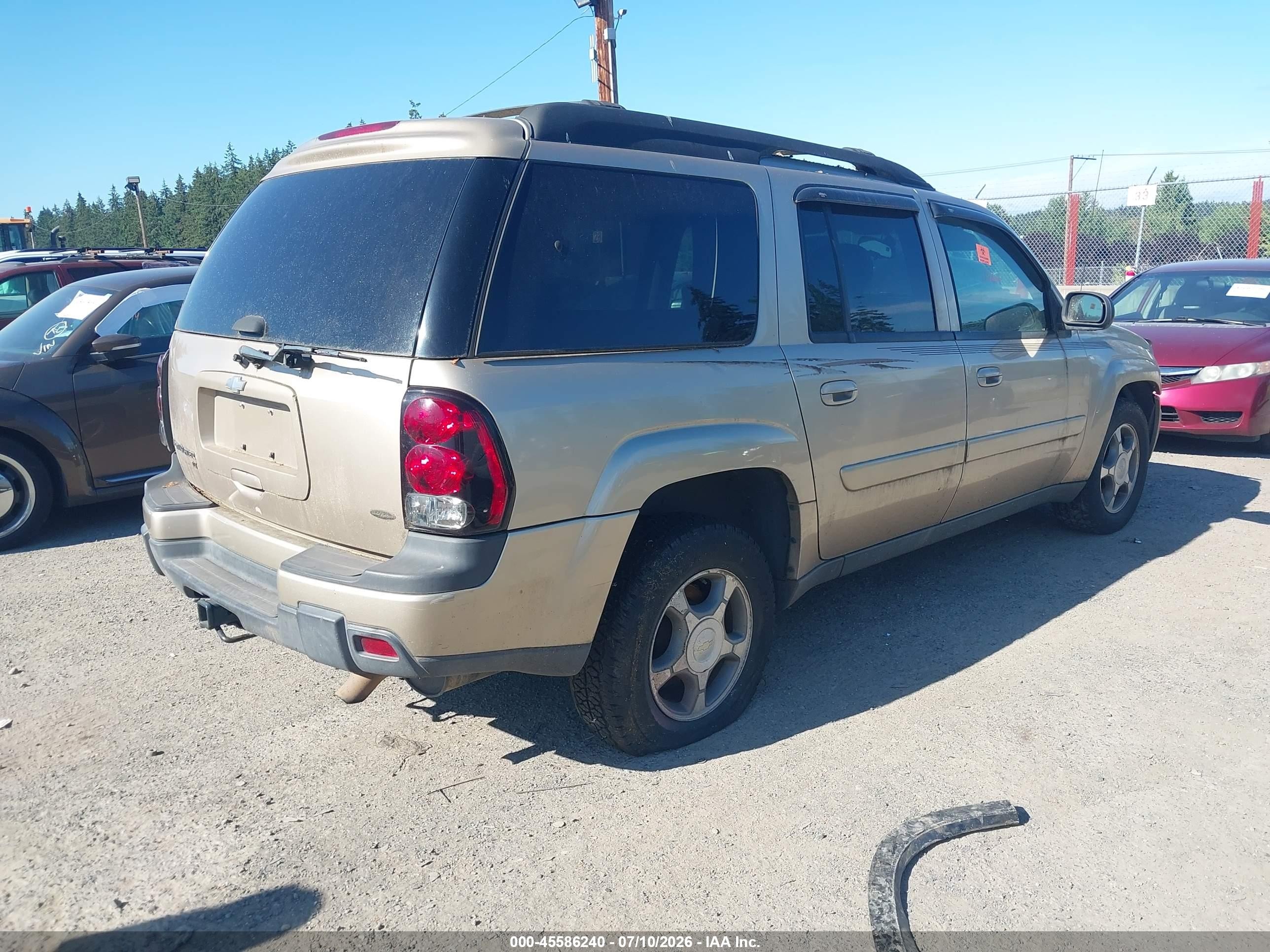 2005 Chevrolet Trailblazer Ext Lt Gold vin: 1GNET16S456134663