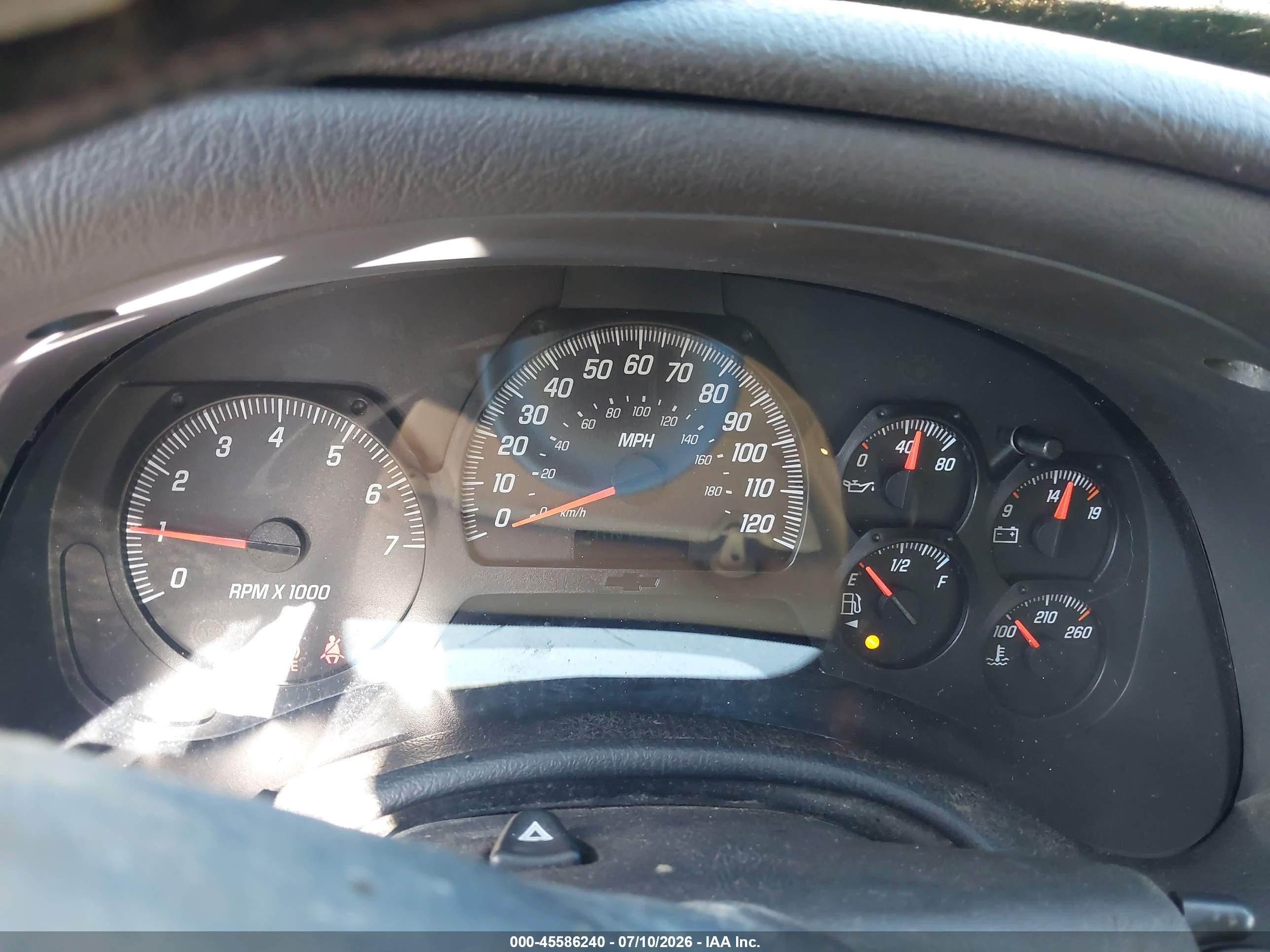 2005 Chevrolet Trailblazer Ext Lt Gold vin: 1GNET16S456134663