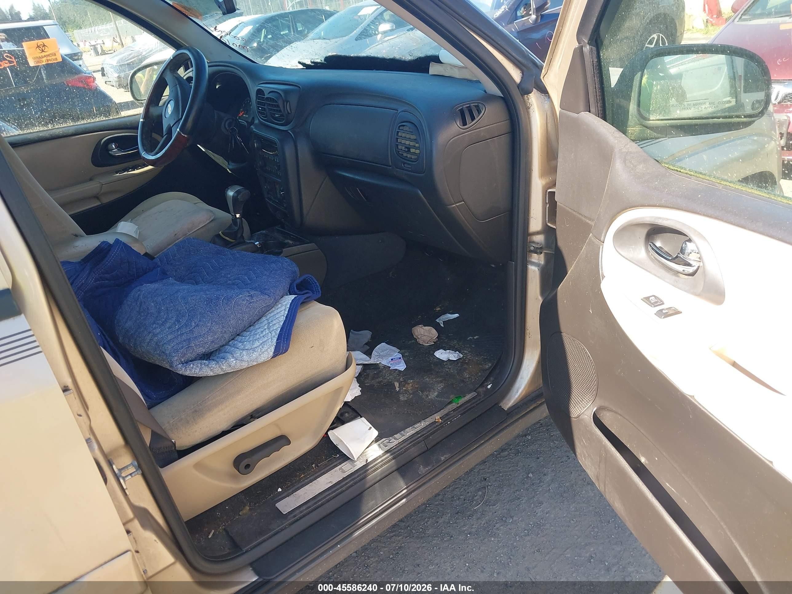 2005 Chevrolet Trailblazer Ext Lt Gold vin: 1GNET16S456134663