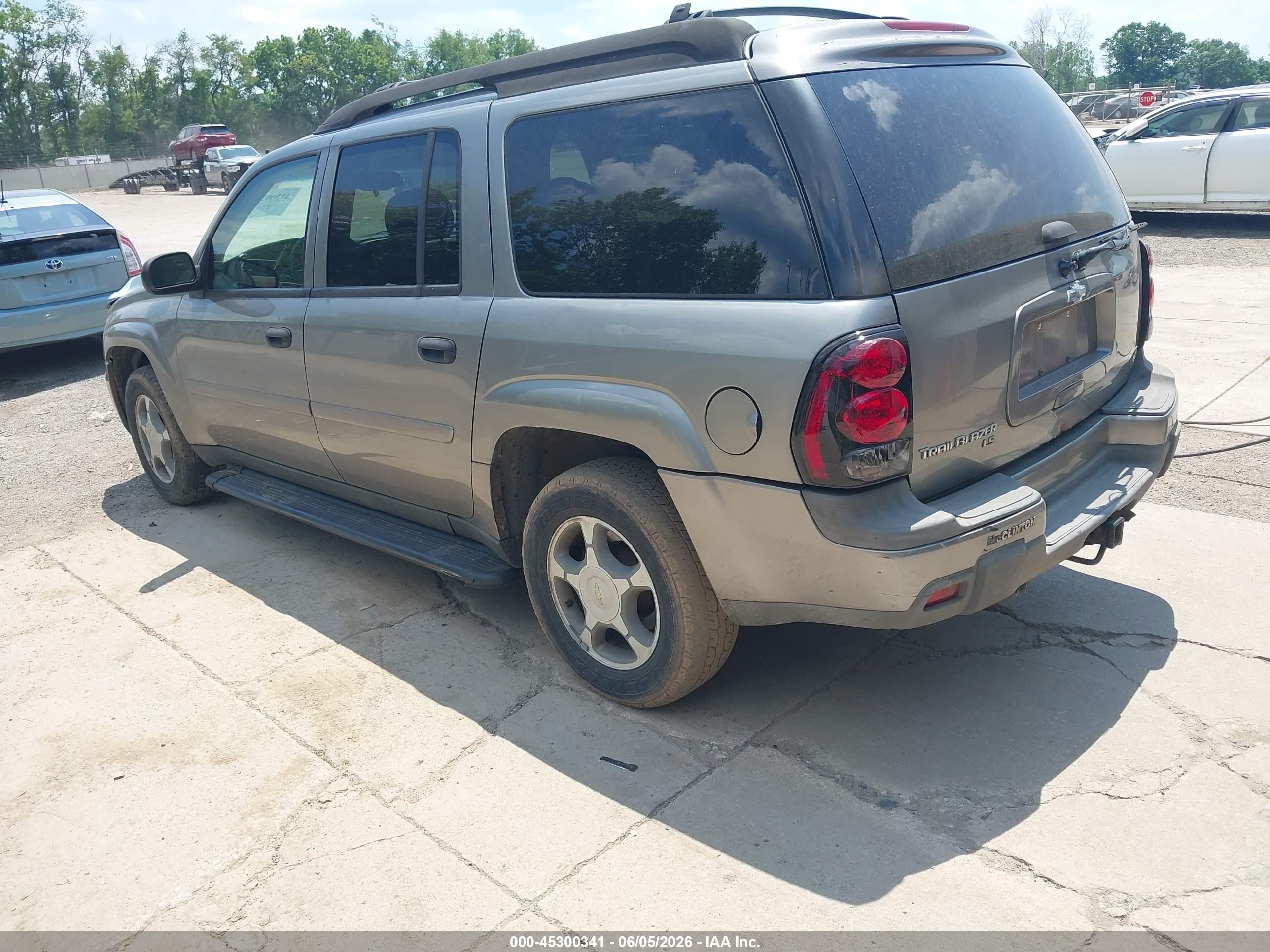 2006 Chevrolet Trailblazer Ext Ls Silver vin: 1GNET16S466100627