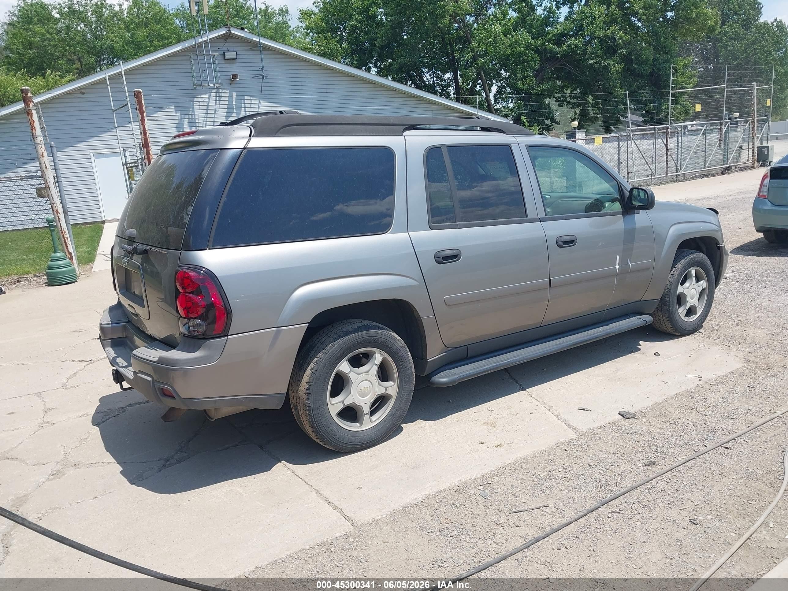 2006 Chevrolet Trailblazer Ext Ls Silver vin: 1GNET16S466100627