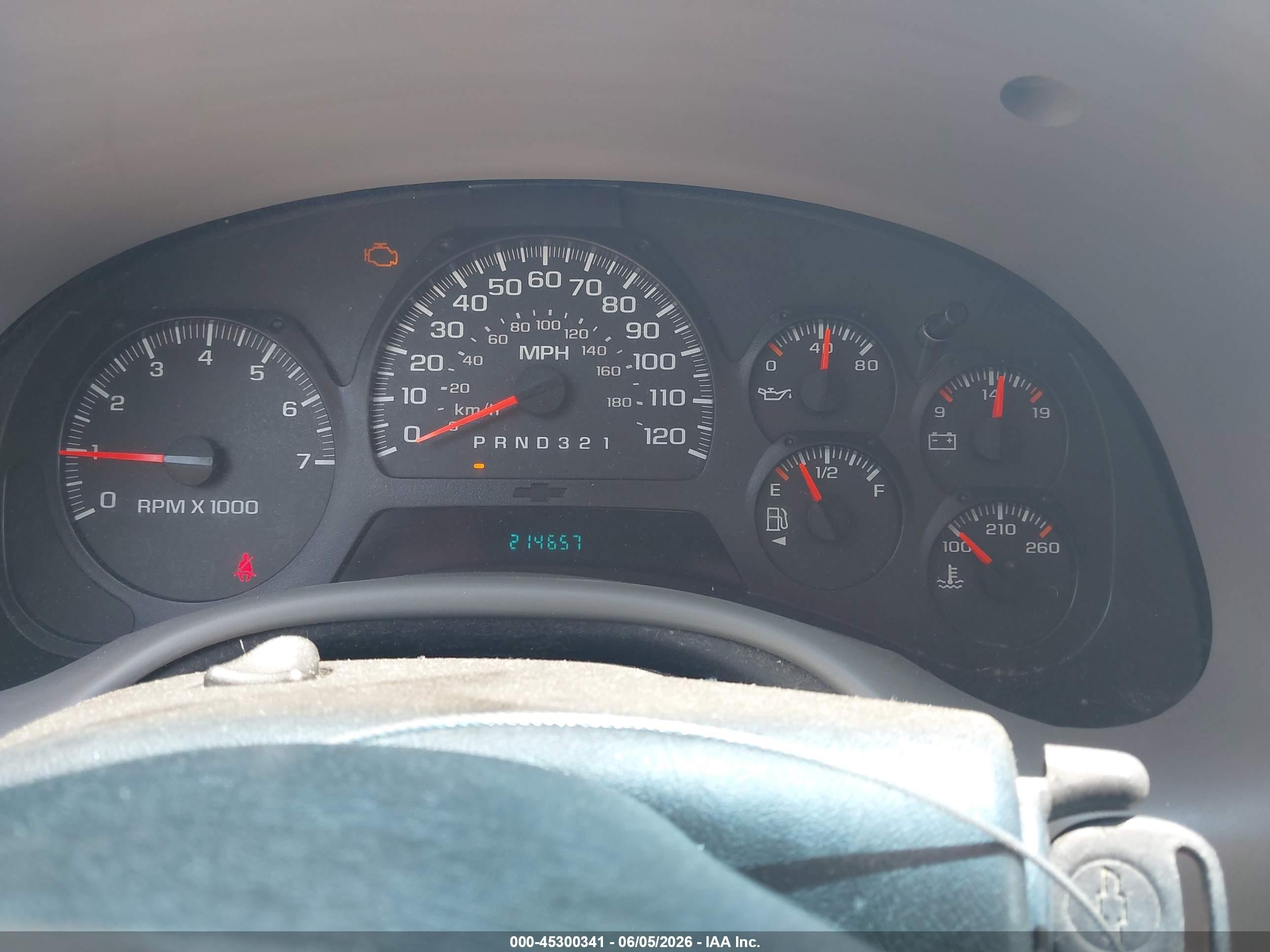 2006 Chevrolet Trailblazer Ext Ls Silver vin: 1GNET16S466100627