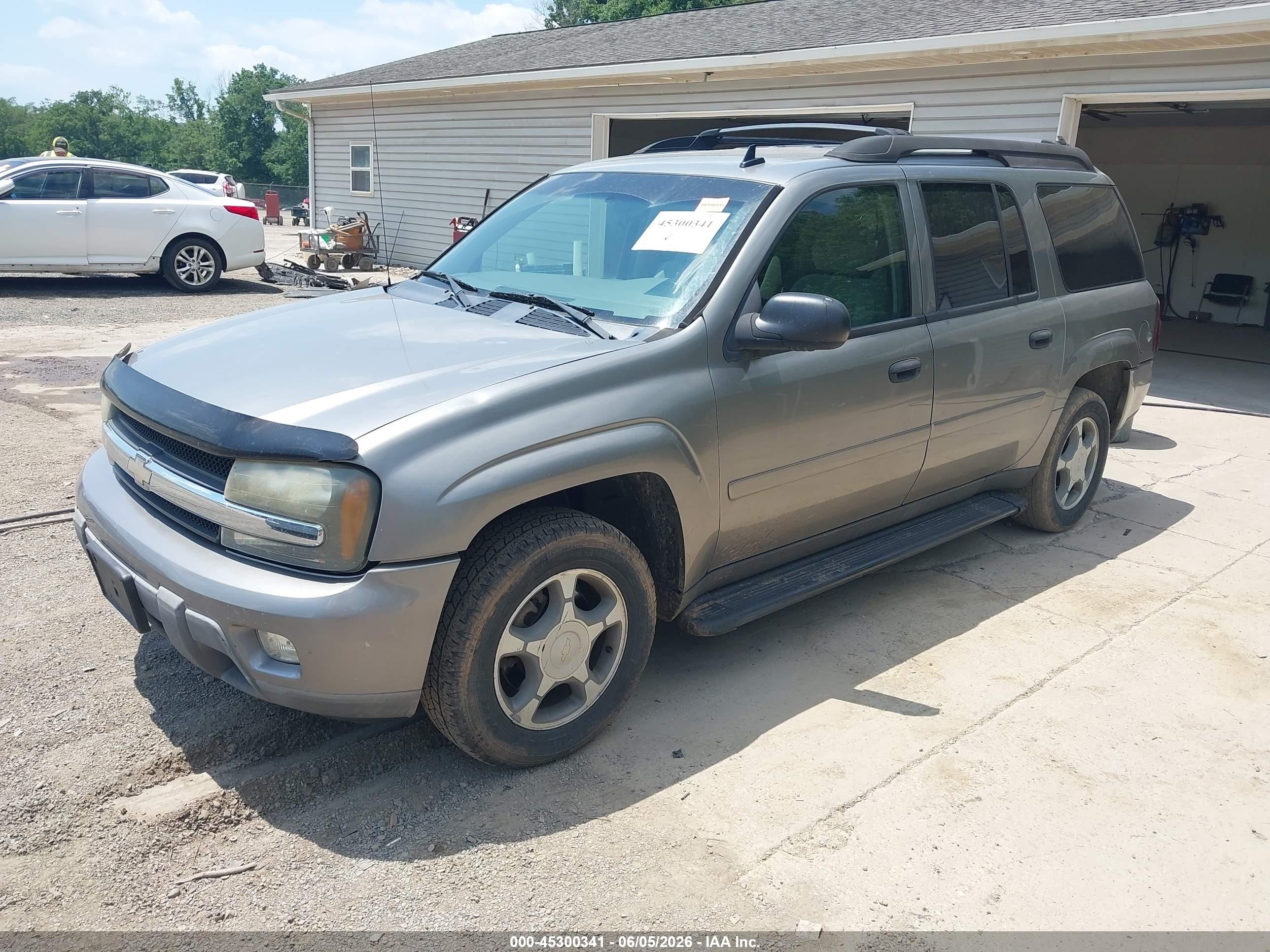 2006 Chevrolet Trailblazer Ext Ls Silver vin: 1GNET16S466100627
