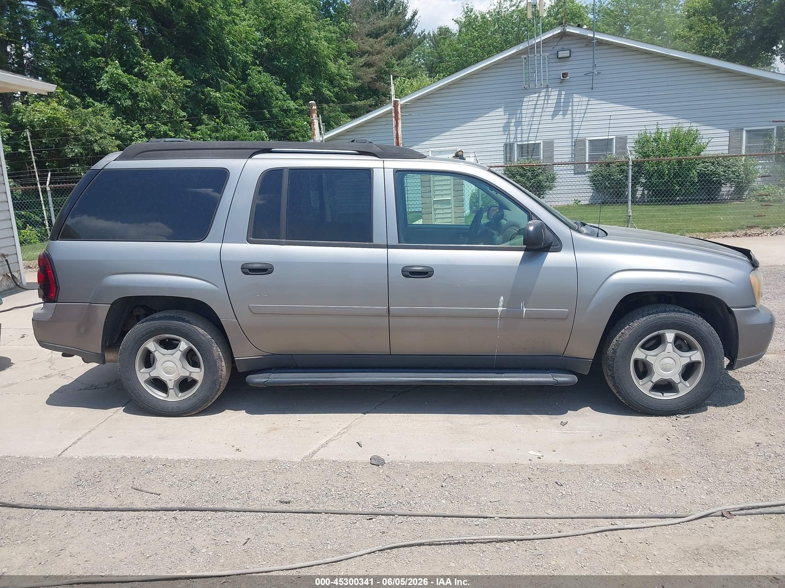 2006 Chevrolet Trailblazer Ext Ls Silver vin: 1GNET16S466100627