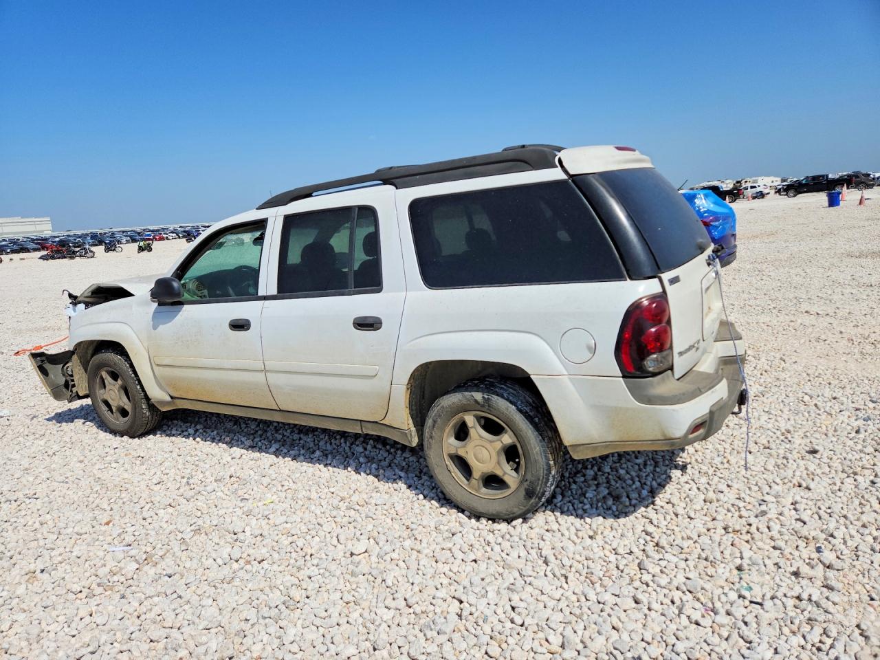 2006 Chevrolet Trailblazer Ext Ls White vin: 1GNET16S466160990