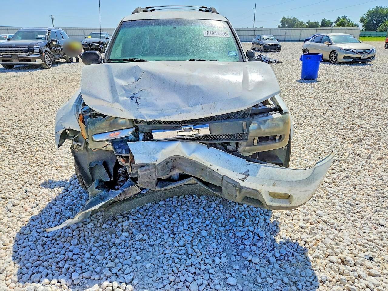 2006 Chevrolet Trailblazer Ext Ls White vin: 1GNET16S466160990