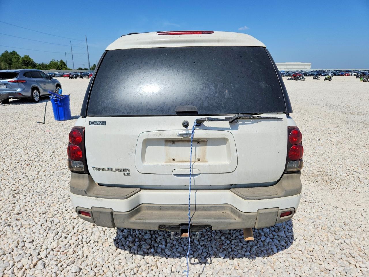 2006 Chevrolet Trailblazer Ext Ls White vin: 1GNET16S466160990