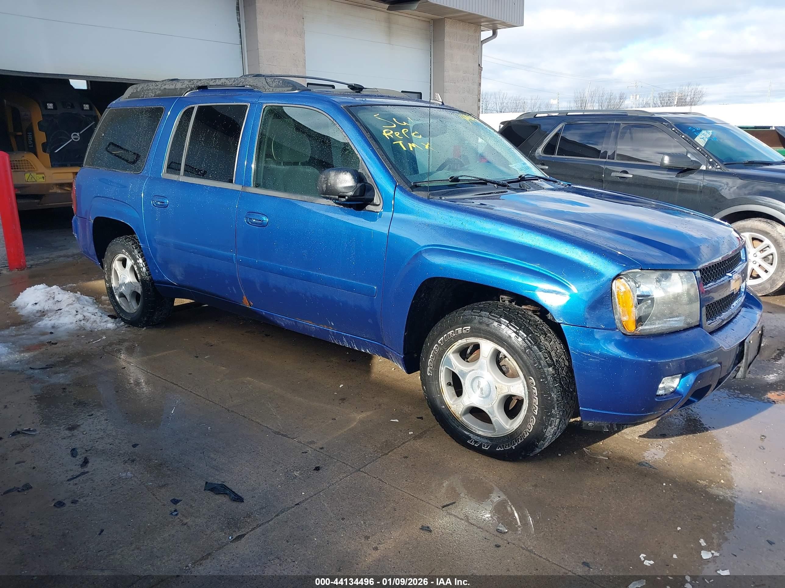 2006 Chevrolet Trailblazer Ext Lt Синий vin: 1GNET16S466167826