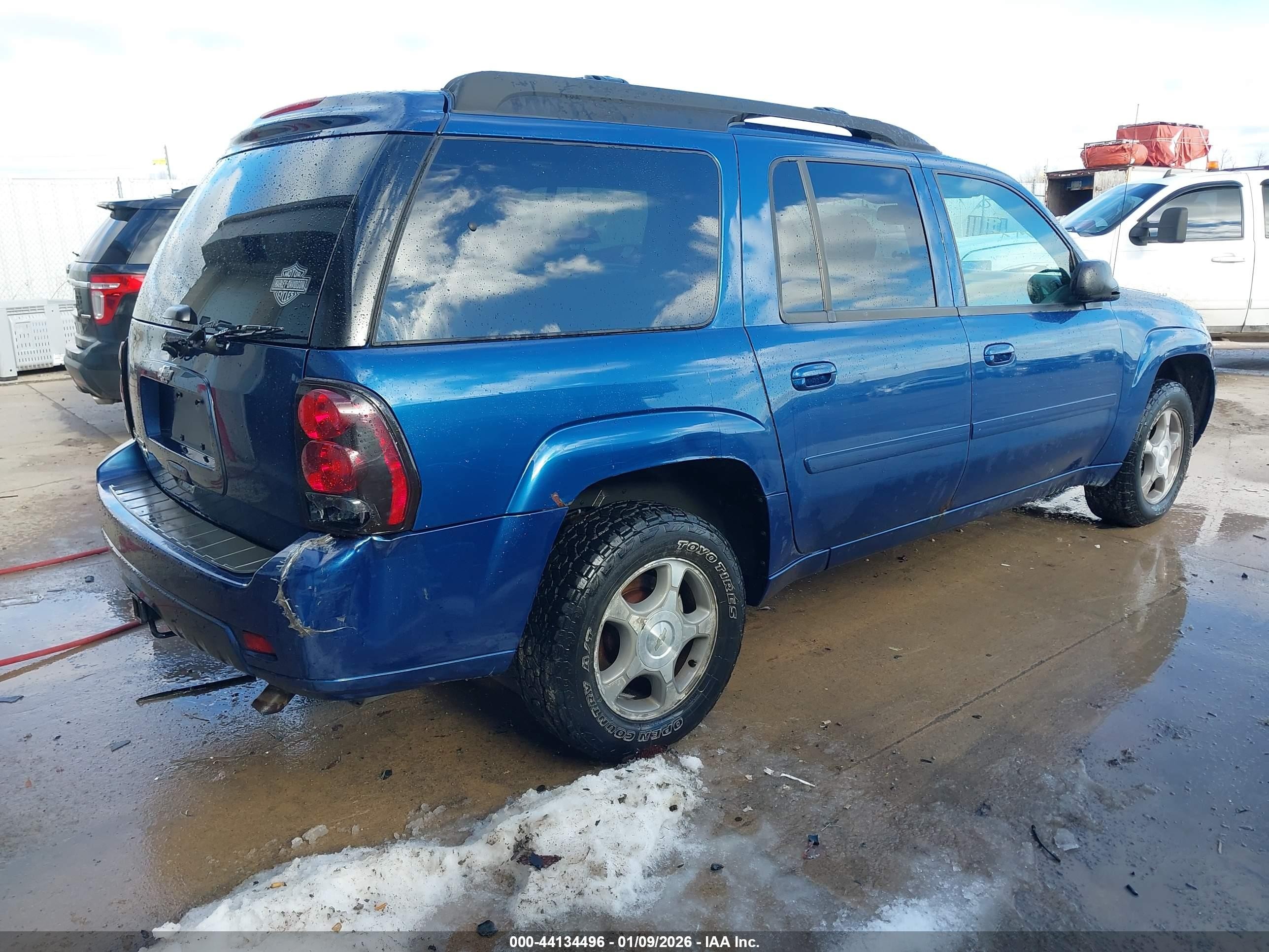 2006 Chevrolet Trailblazer Ext Lt Синий vin: 1GNET16S466167826