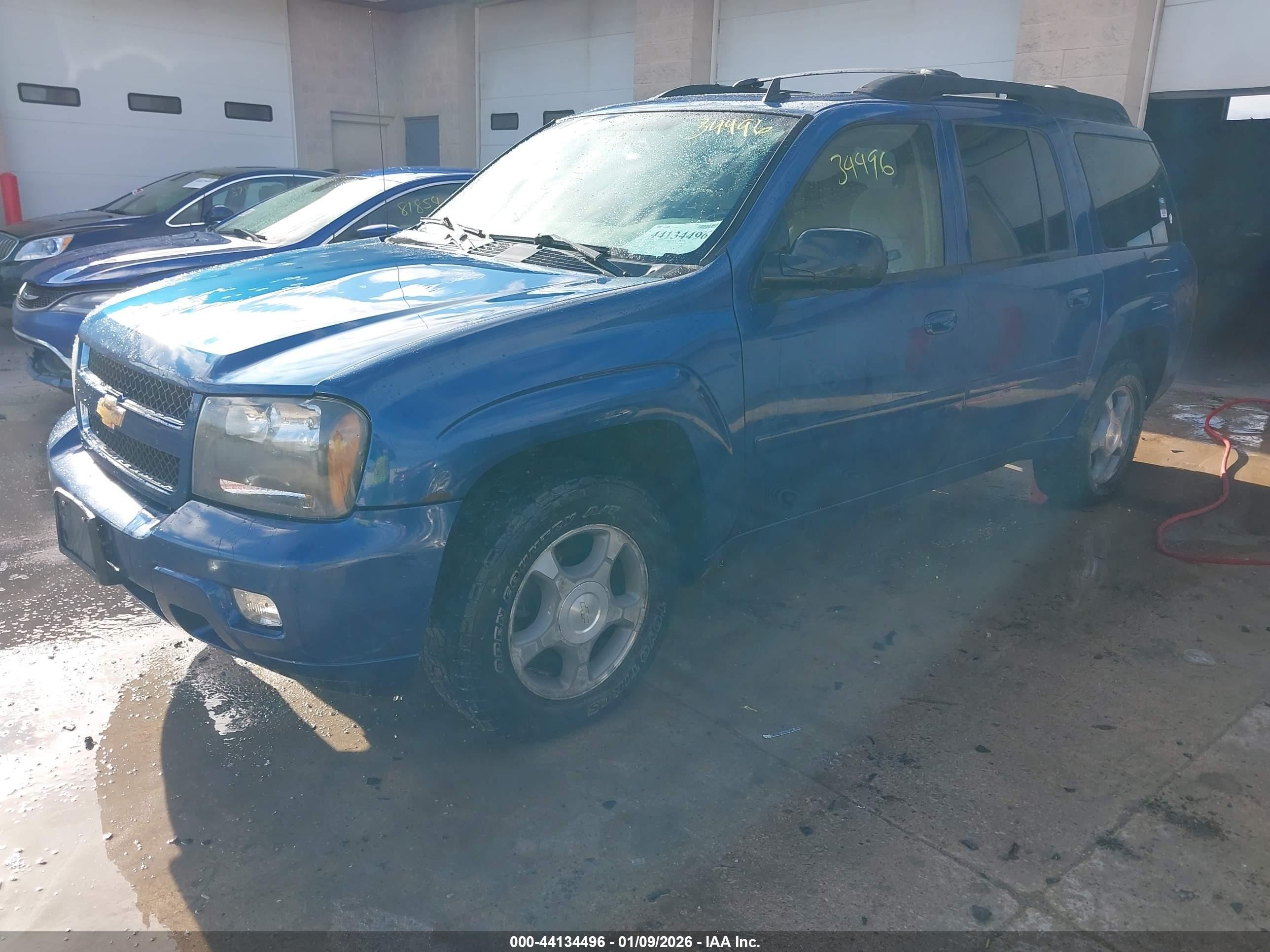 2006 Chevrolet Trailblazer Ext Lt Синий vin: 1GNET16S466167826