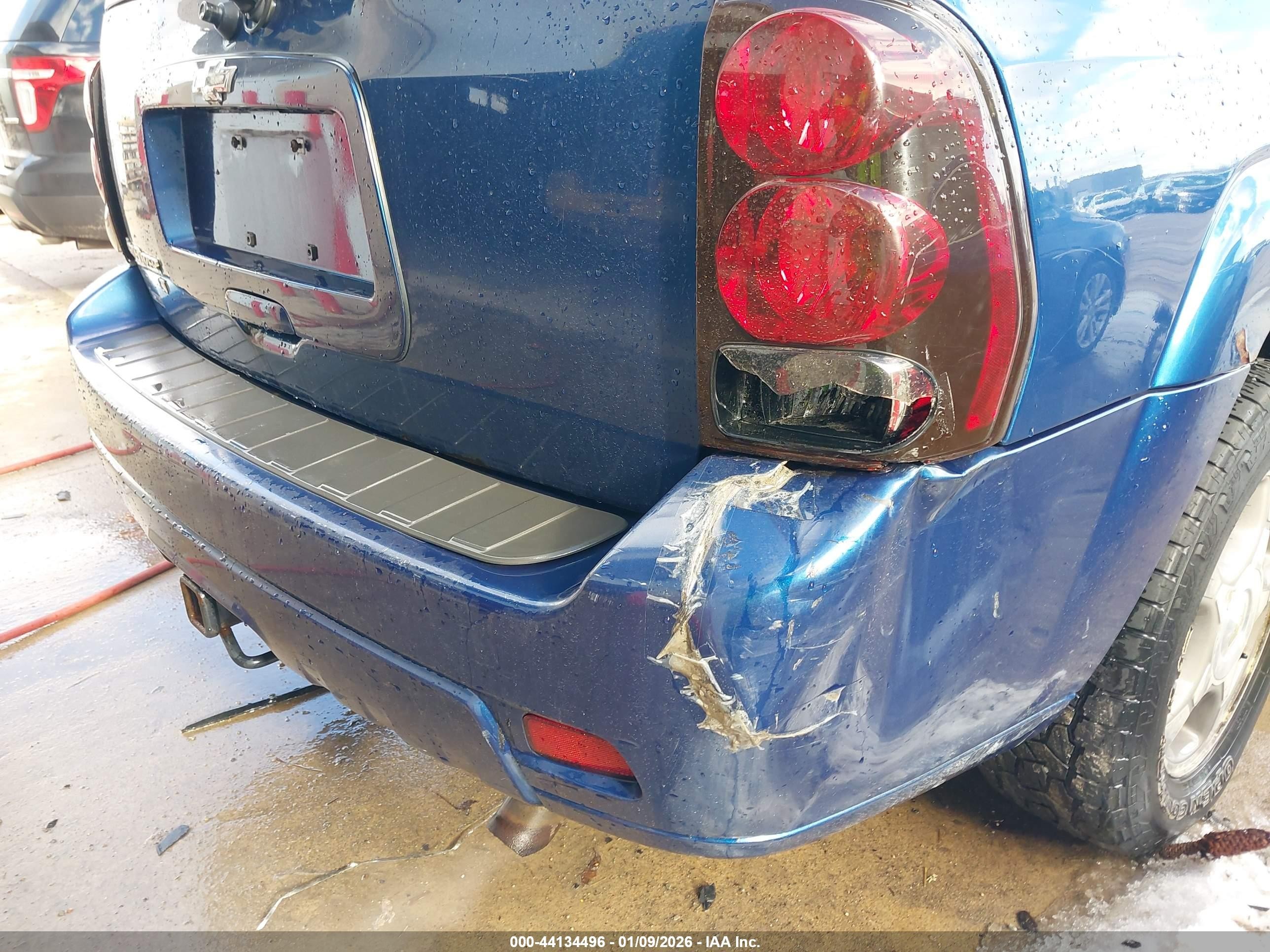 2006 Chevrolet Trailblazer Ext Lt Синий vin: 1GNET16S466167826