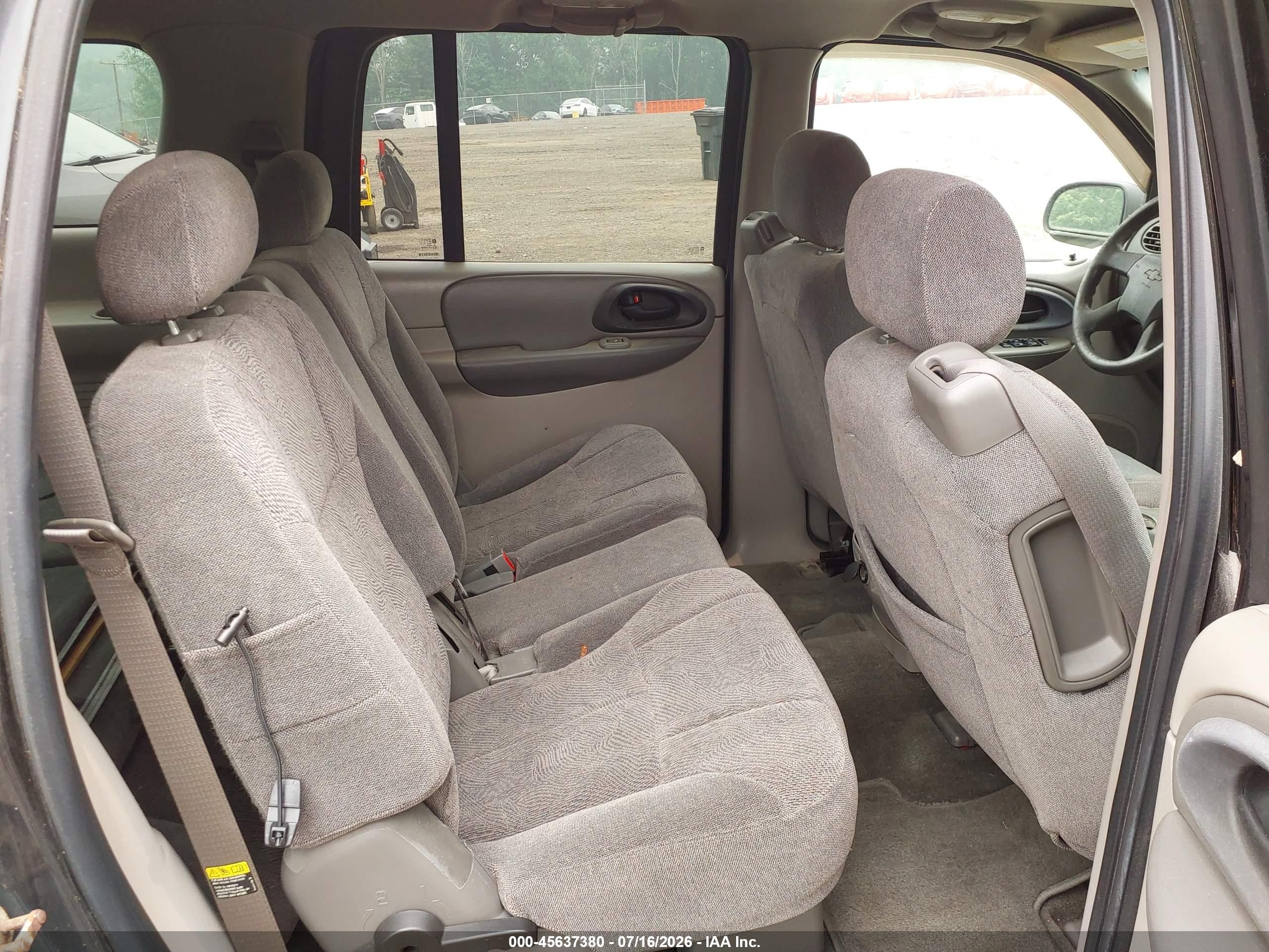 2004 Chevrolet Trailblazer Ext Ls Gray vin: 1GNET16S546209336
