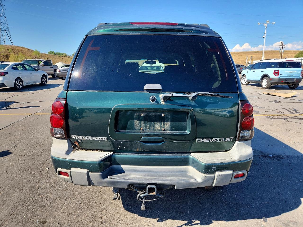2002 Chevrolet Trailblazer Ext Green vin: 1GNET16S626134207