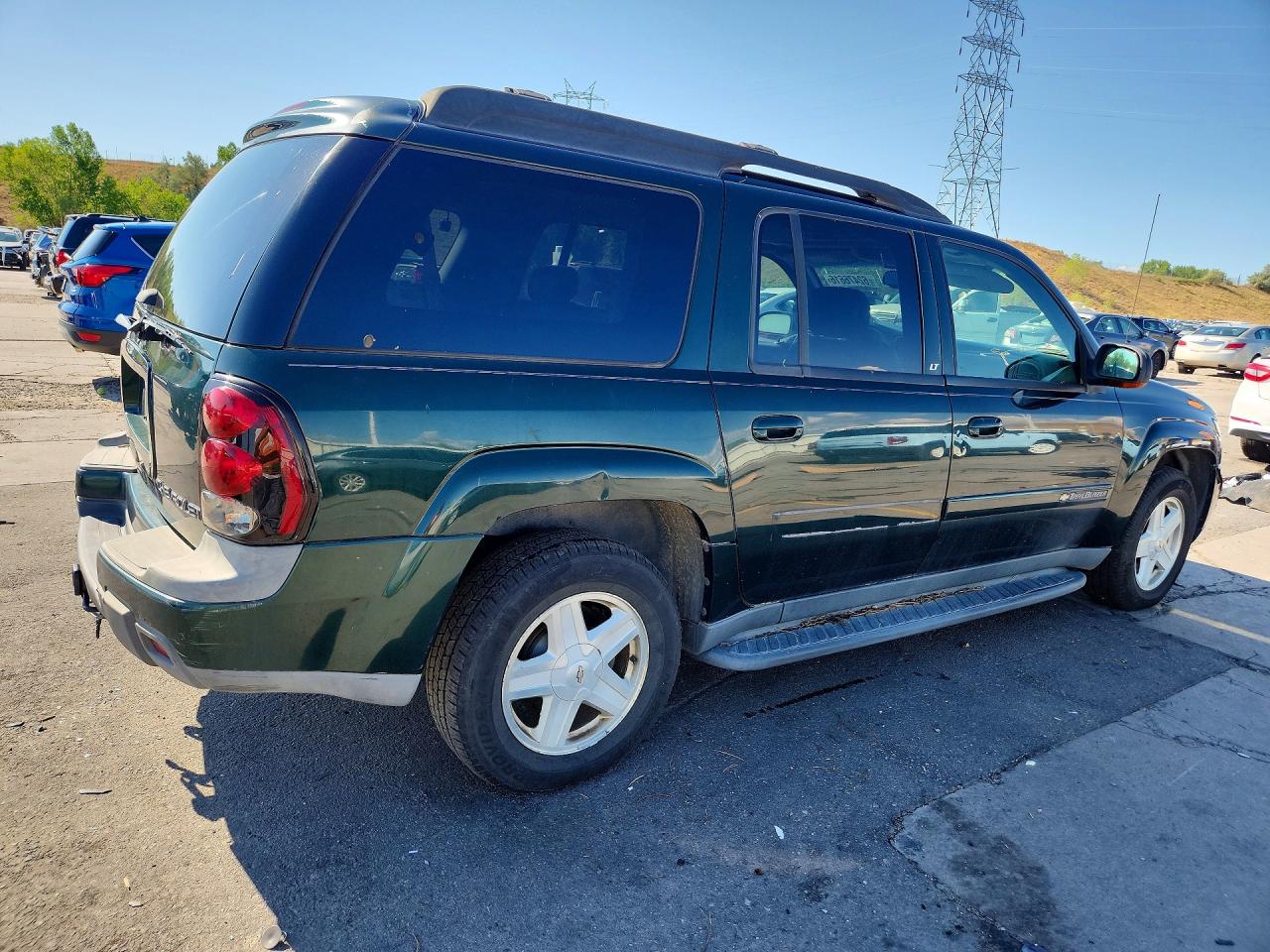 2002 Chevrolet Trailblazer Ext Green vin: 1GNET16S626134207