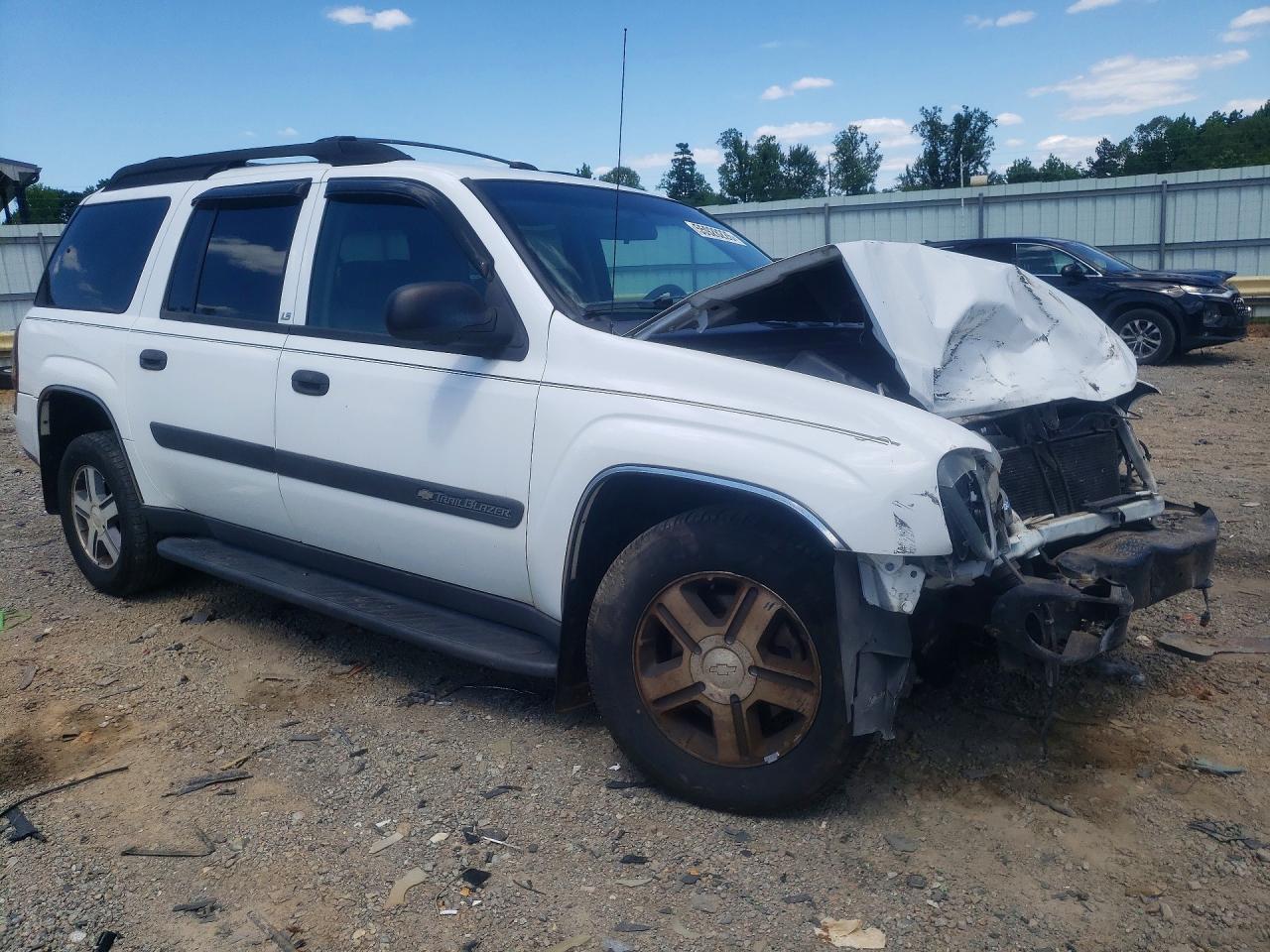 2004 Chevrolet Trailblazer Ext Ls White vin: 1GNET16S646108547