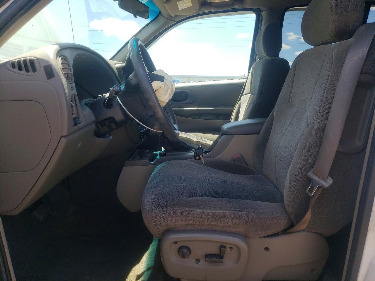 2004 Chevrolet Trailblazer Ext Ls White vin: 1GNET16S646108547