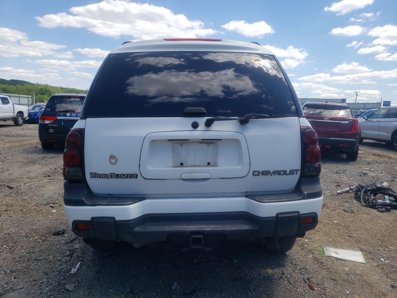 2004 Chevrolet Trailblazer Ext Ls White vin: 1GNET16S646108547