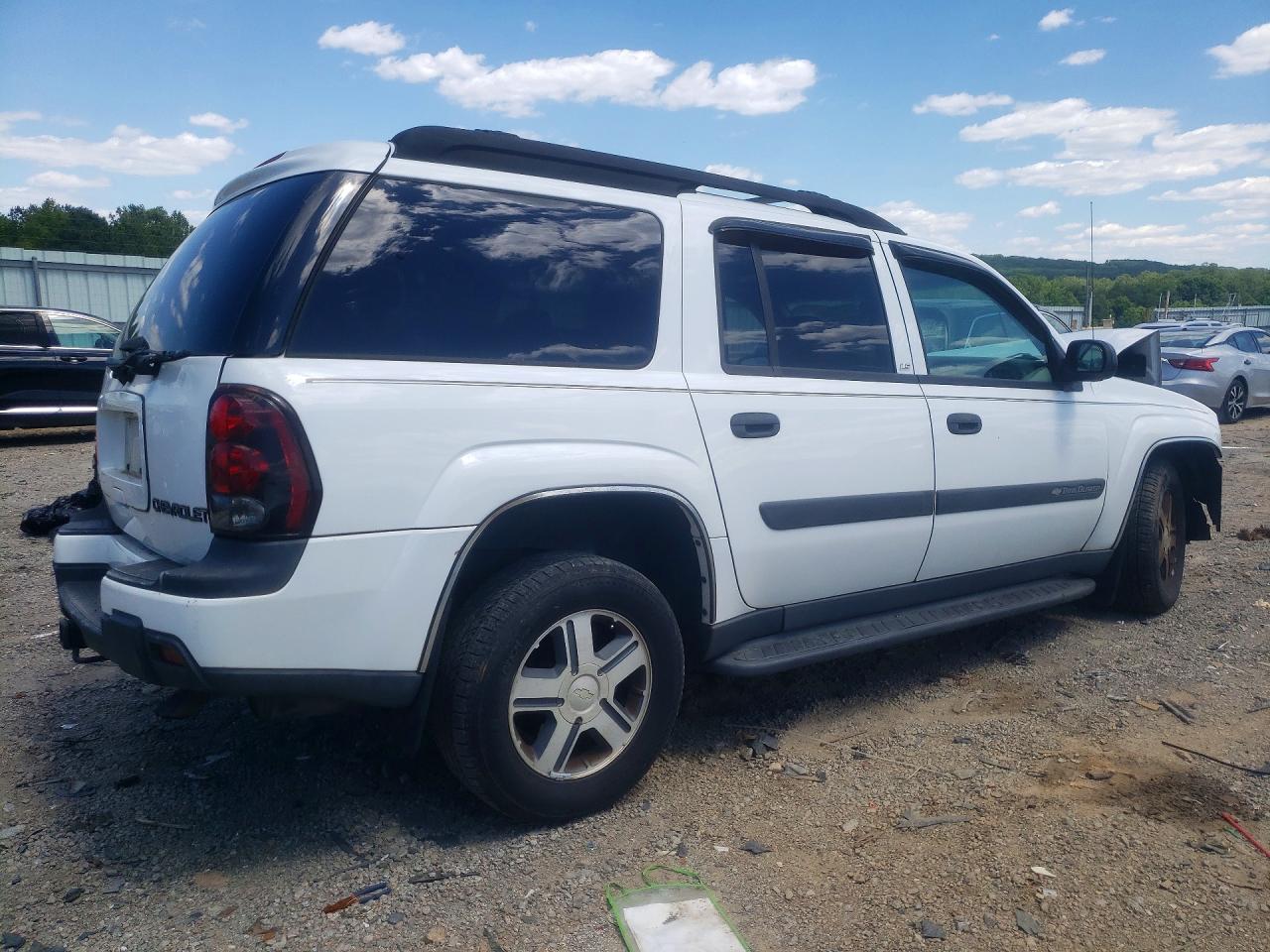 2004 Chevrolet Trailblazer Ext Ls White vin: 1GNET16S646108547