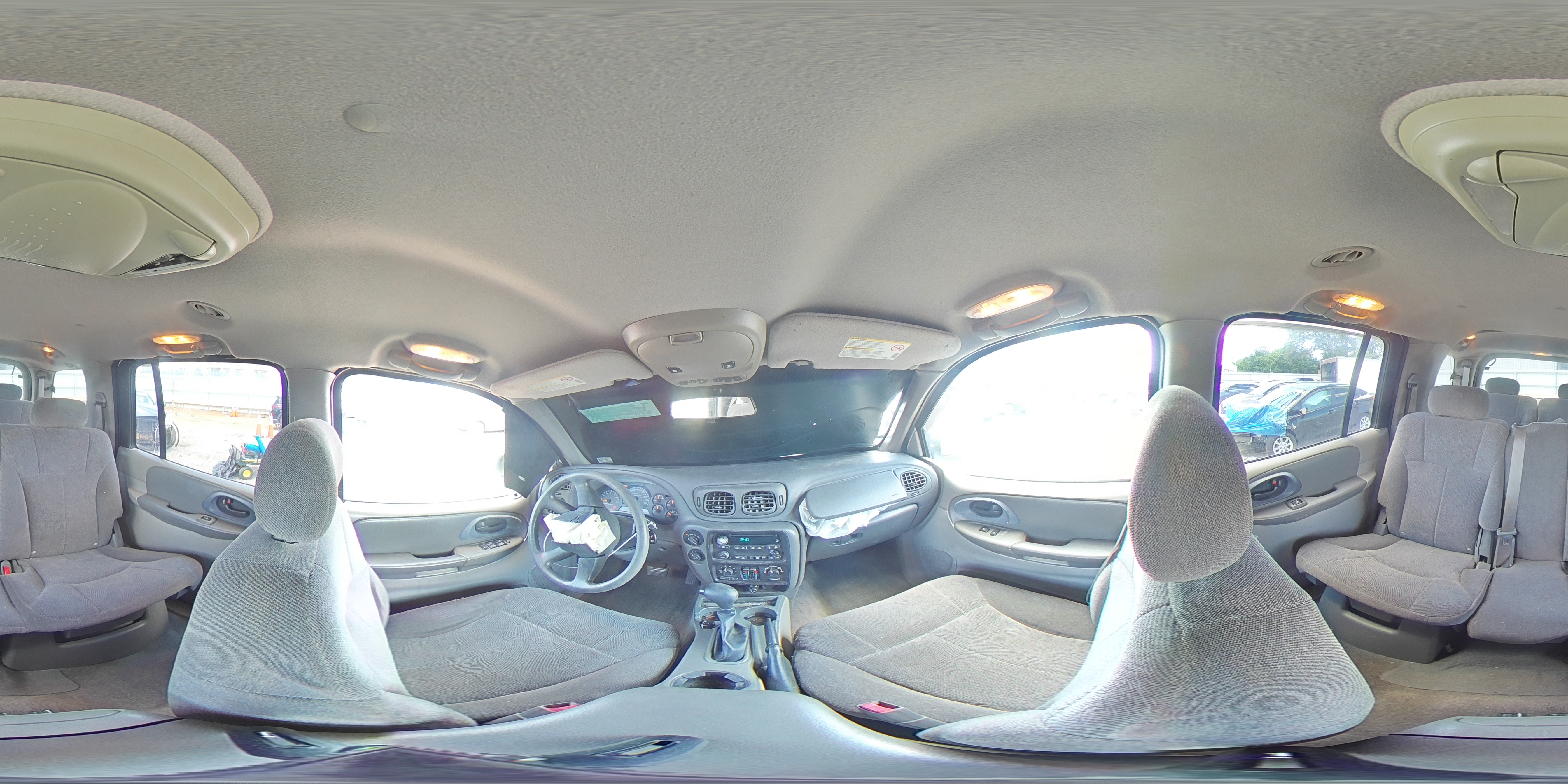 2004 Chevrolet Trailblazer Ext Ls White vin: 1GNET16S646108547