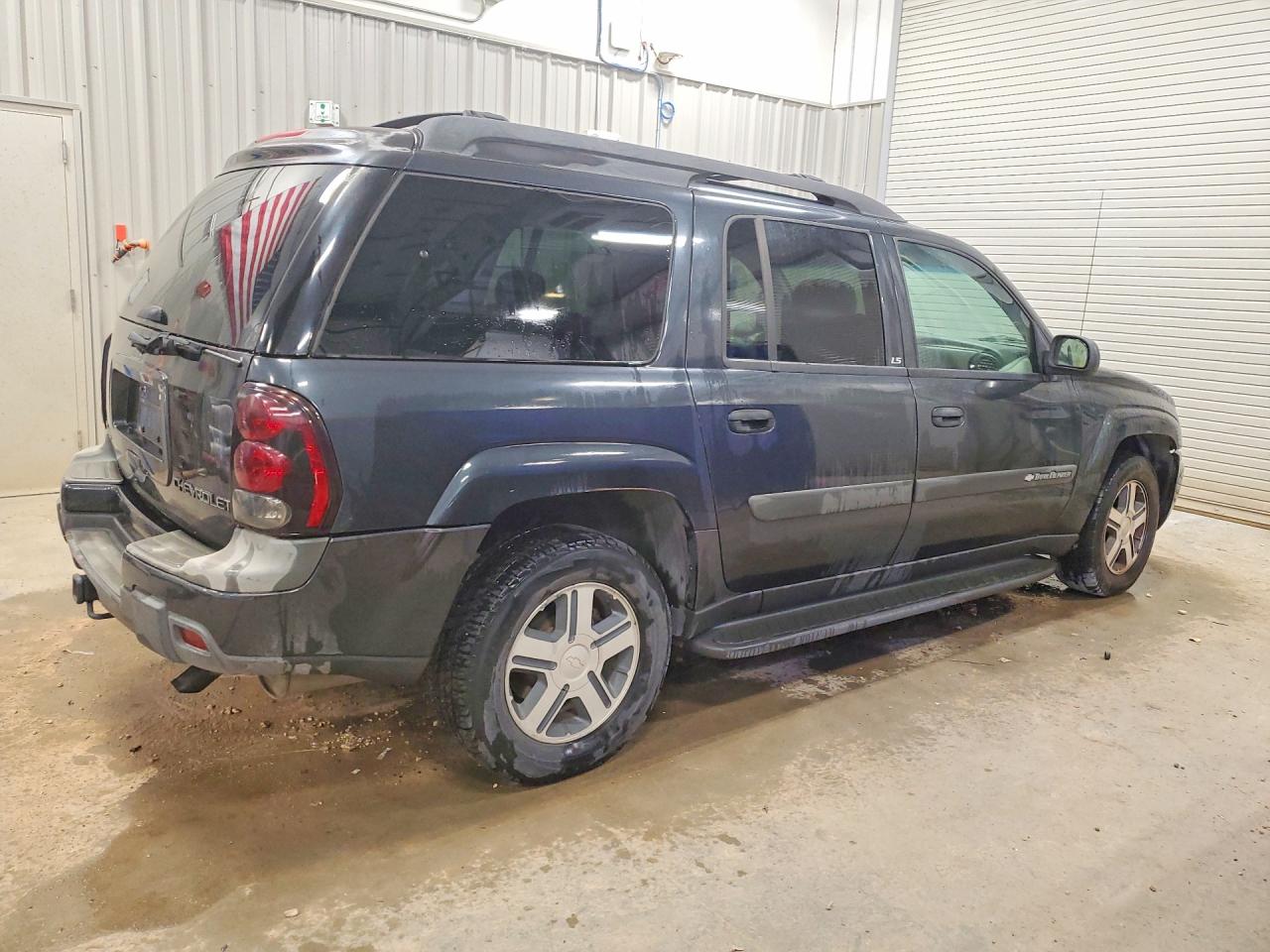 2004 Chevrolet Trailblazer Ext Ls Gray vin: 1GNET16S646111738