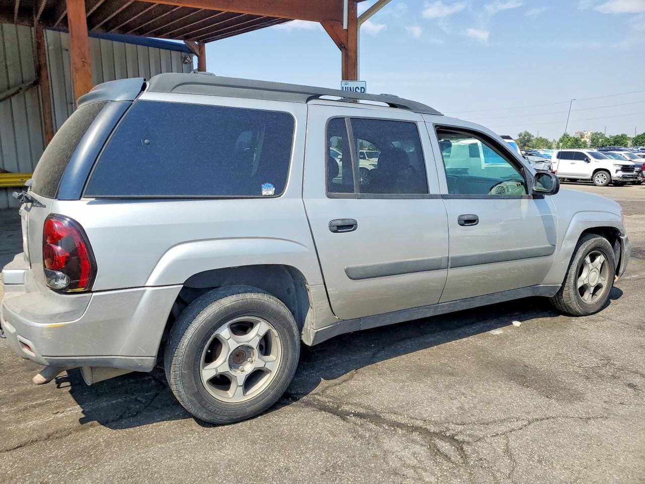 2005 Chevrolet Trailblazer Ext Ls Silver vin: 1GNET16S656148628