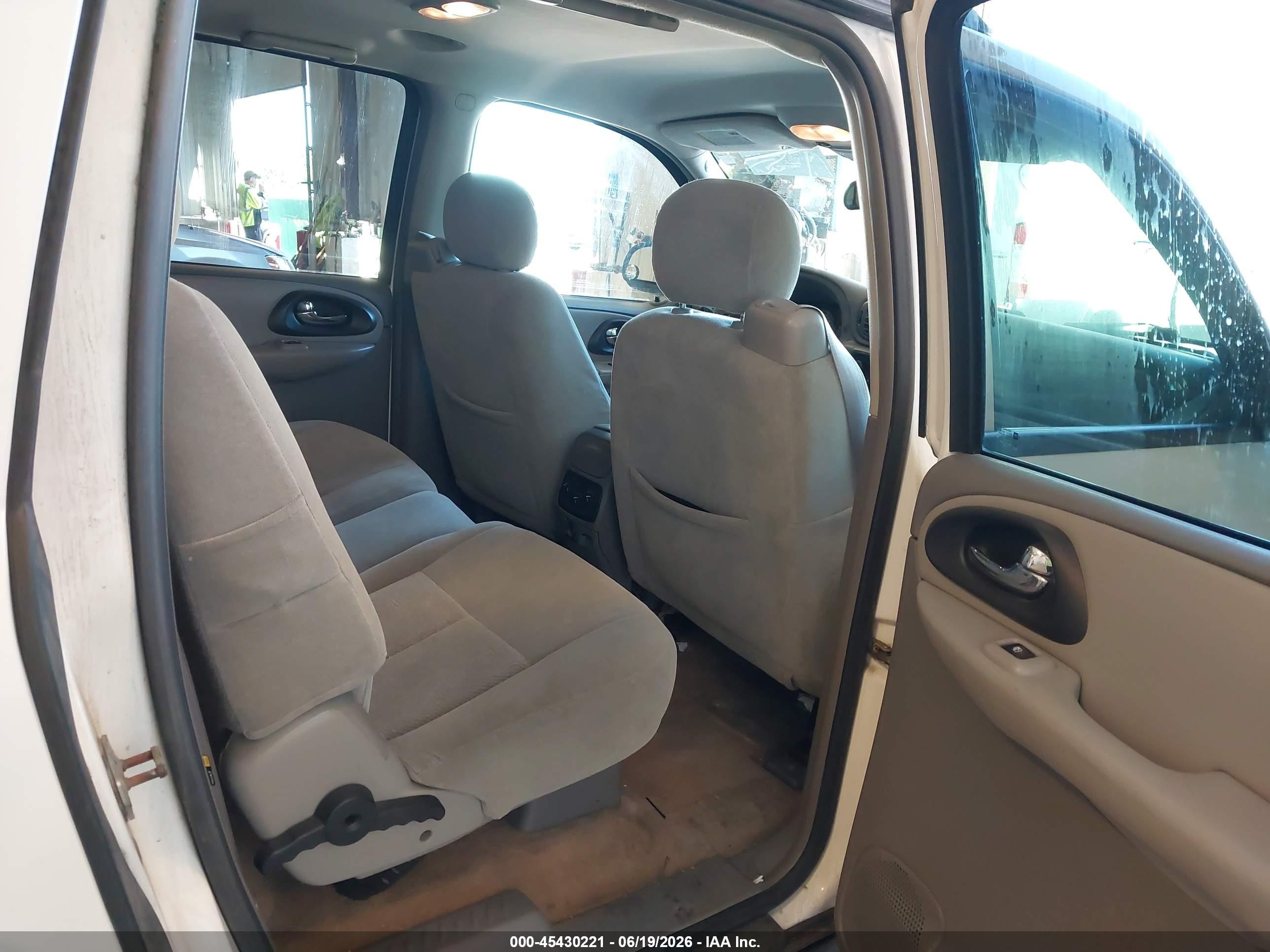 2005 Chevrolet Trailblazer Ext Ls/lt White vin: 1GNET16S656200288