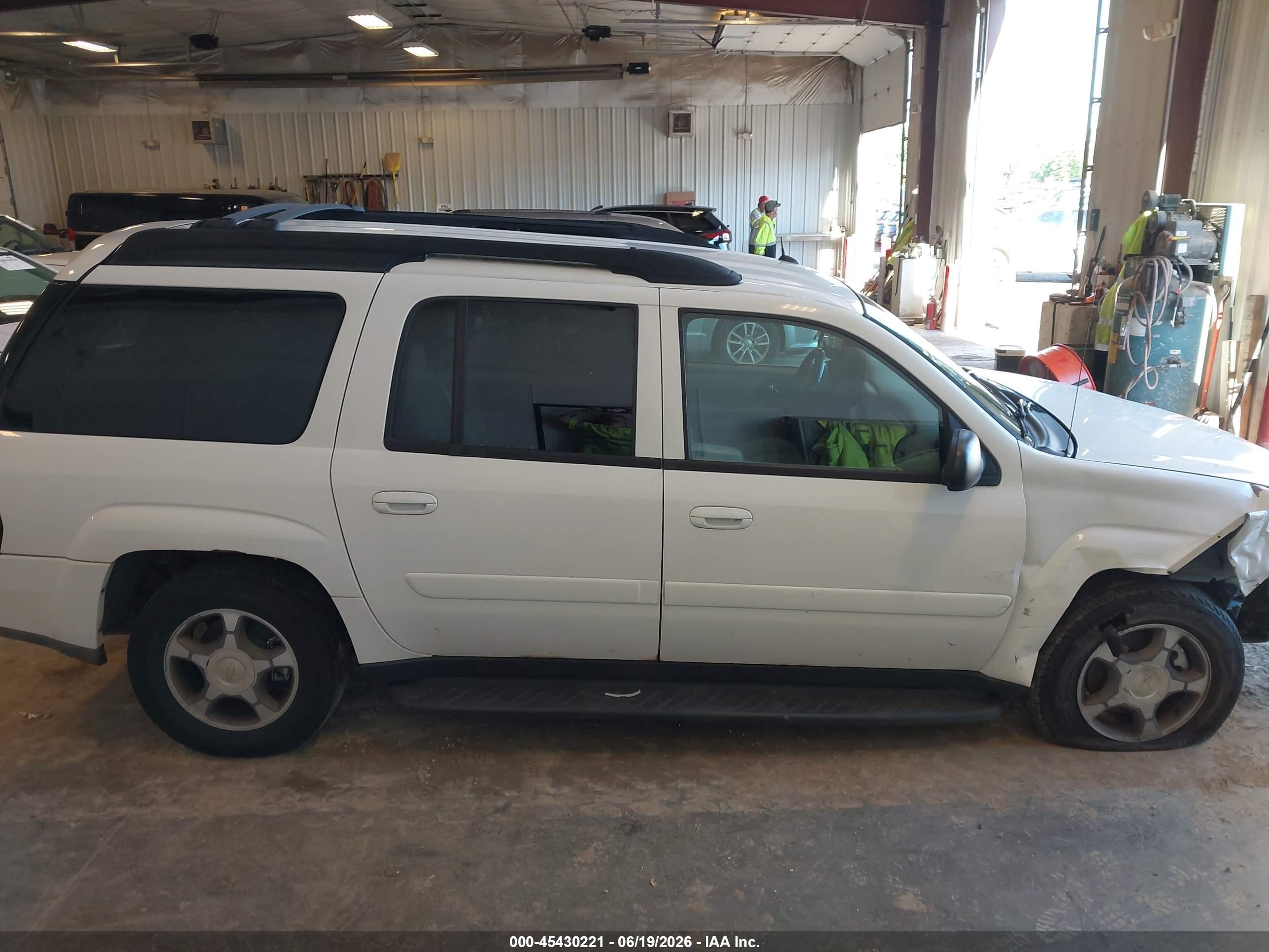 2005 Chevrolet Trailblazer Ext Ls/lt White vin: 1GNET16S656200288