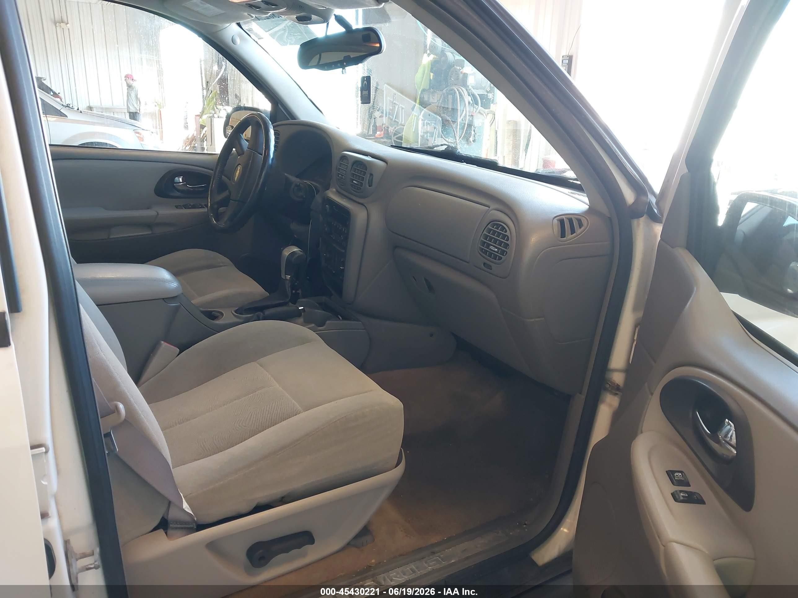 2005 Chevrolet Trailblazer Ext Ls/lt White vin: 1GNET16S656200288