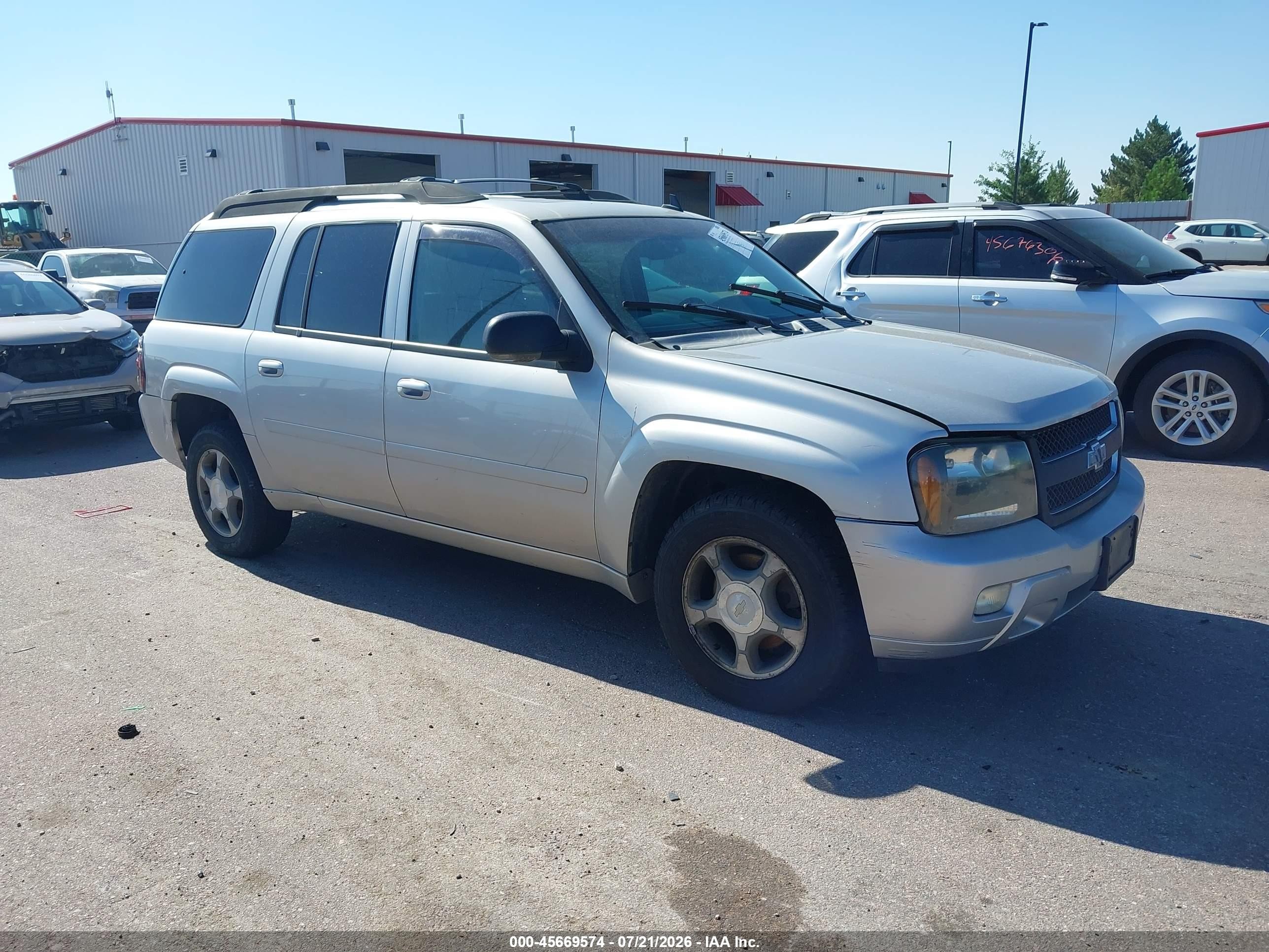 2006 Chevrolet Trailblazer Ext Lt Silver vin: 1GNET16S666171912