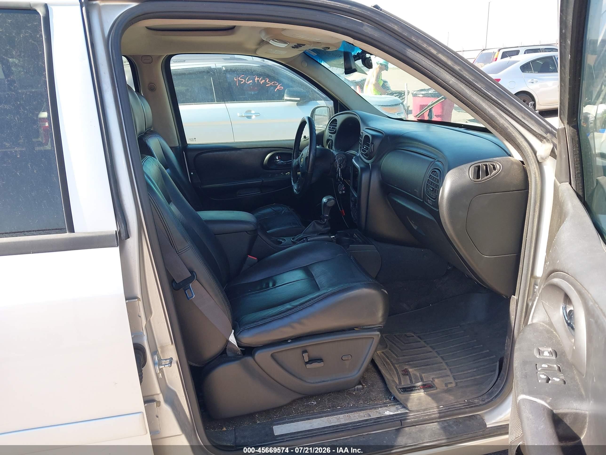 2006 Chevrolet Trailblazer Ext Lt Silver vin: 1GNET16S666171912