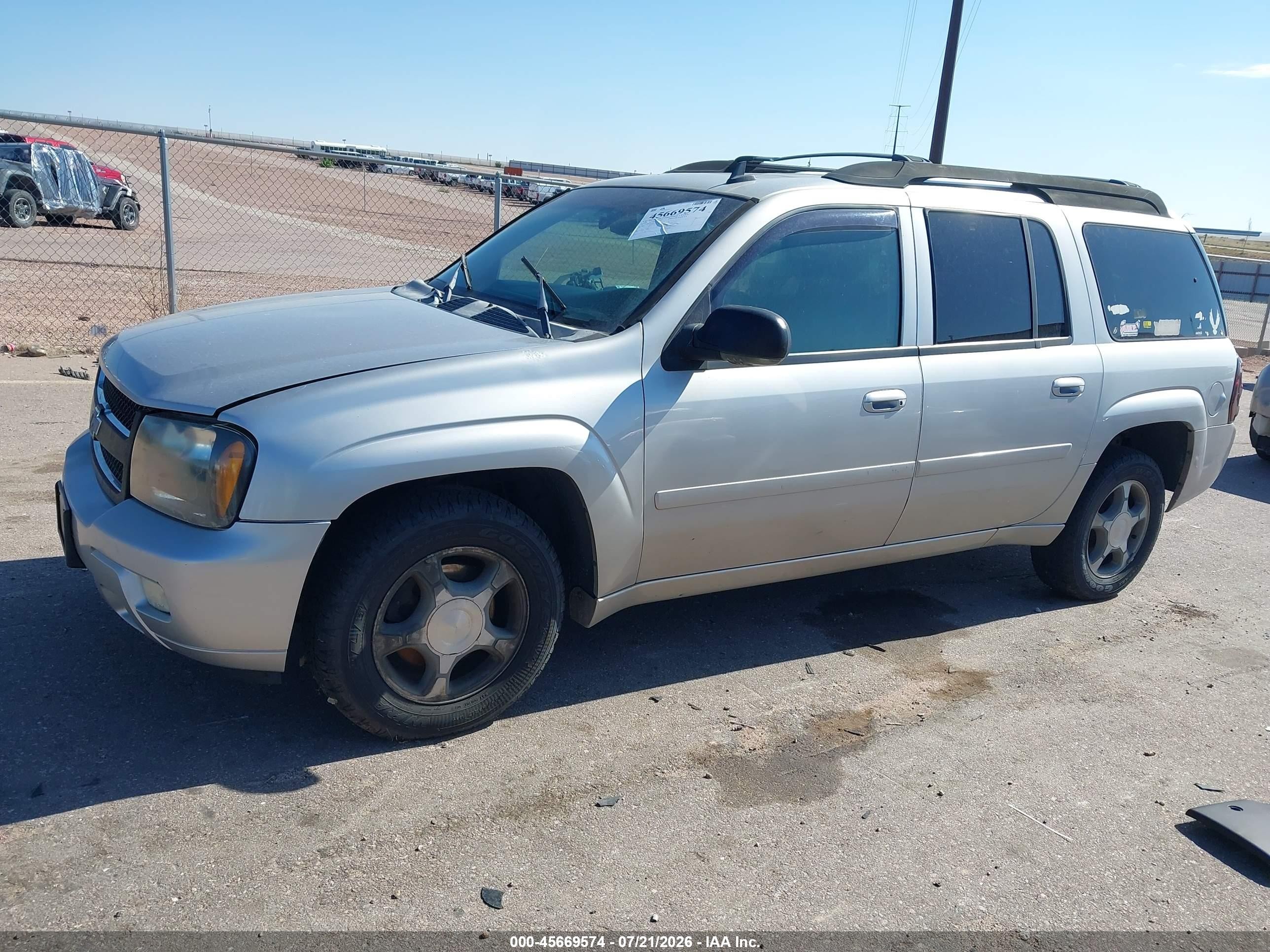 2006 Chevrolet Trailblazer Ext Lt Silver vin: 1GNET16S666171912