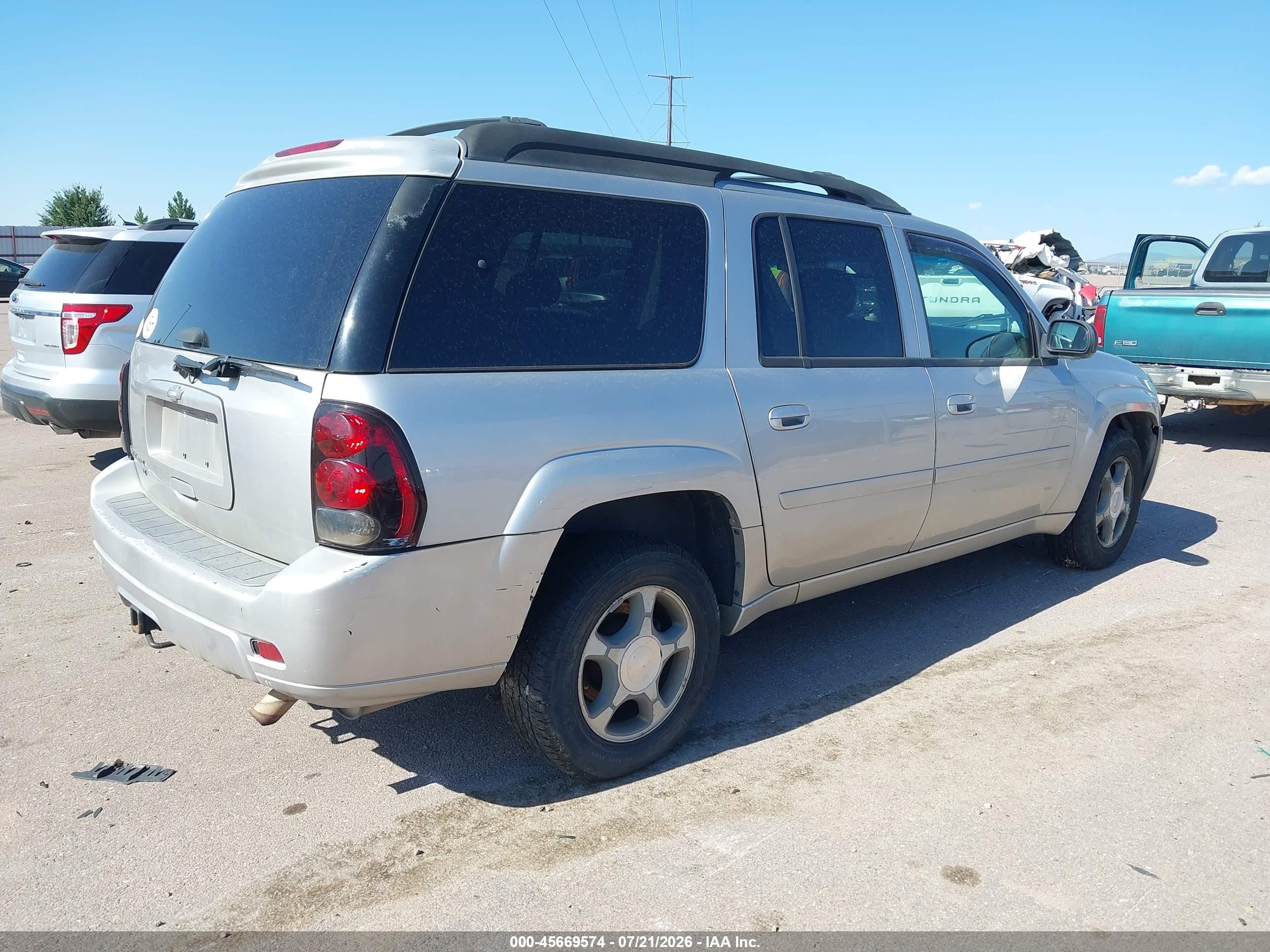 2006 Chevrolet Trailblazer Ext Lt Silver vin: 1GNET16S666171912