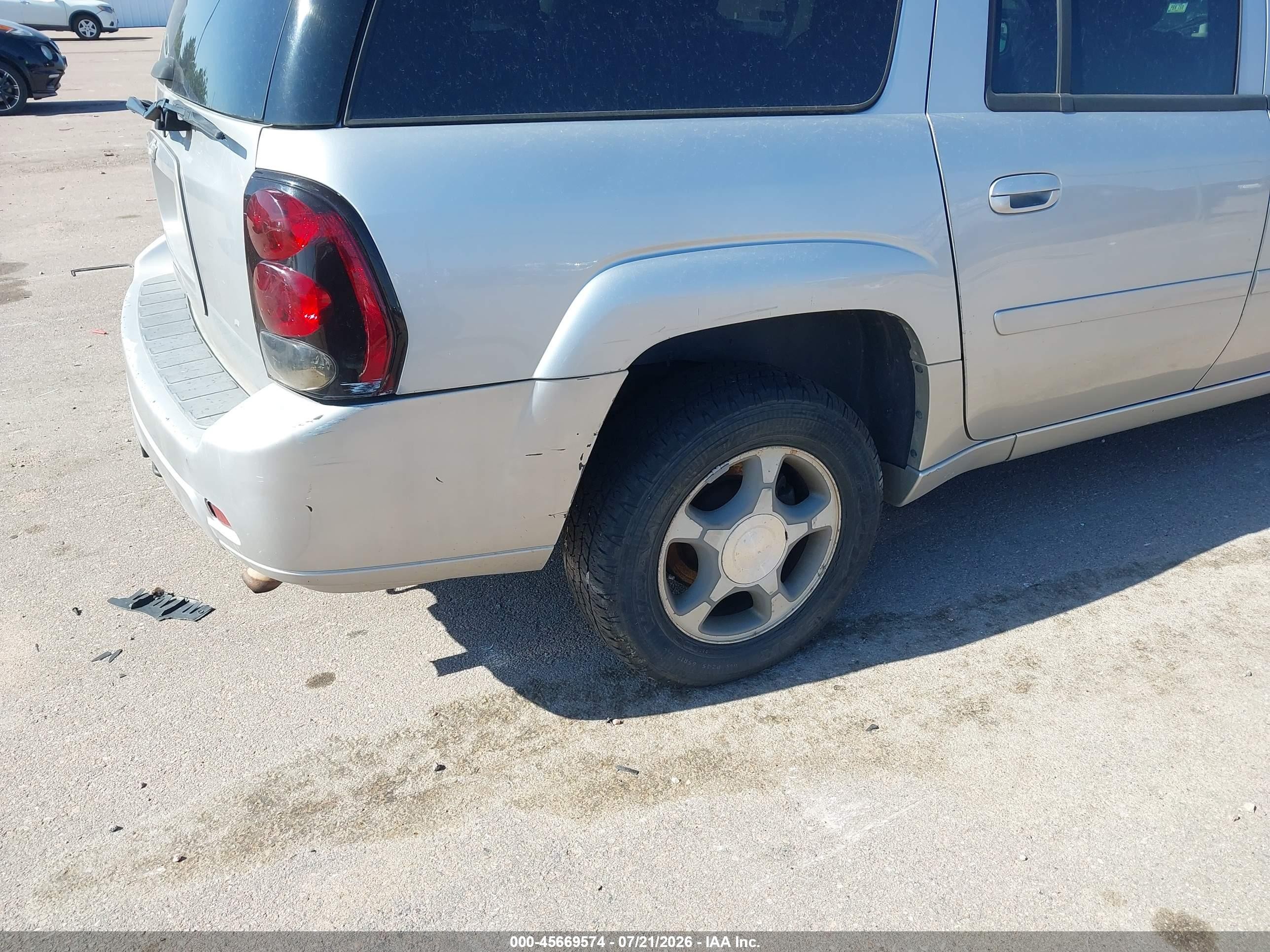 2006 Chevrolet Trailblazer Ext Lt Silver vin: 1GNET16S666171912