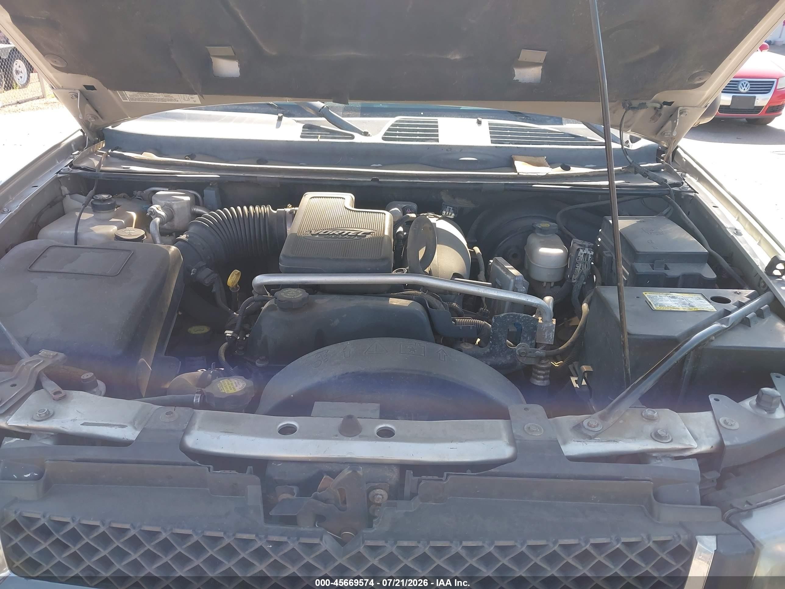 2006 Chevrolet Trailblazer Ext Lt Silver vin: 1GNET16S666171912
