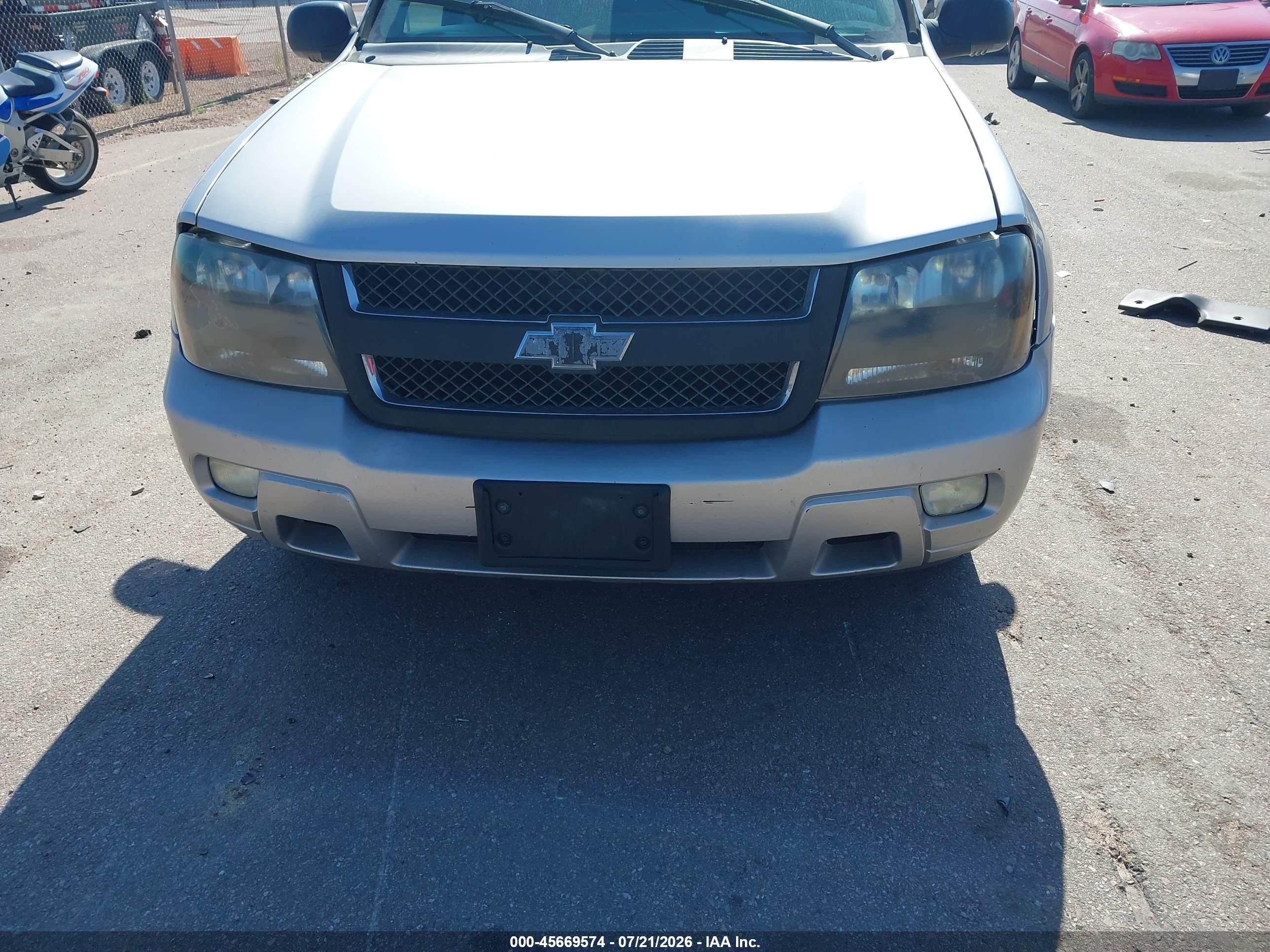 2006 Chevrolet Trailblazer Ext Lt Silver vin: 1GNET16S666171912