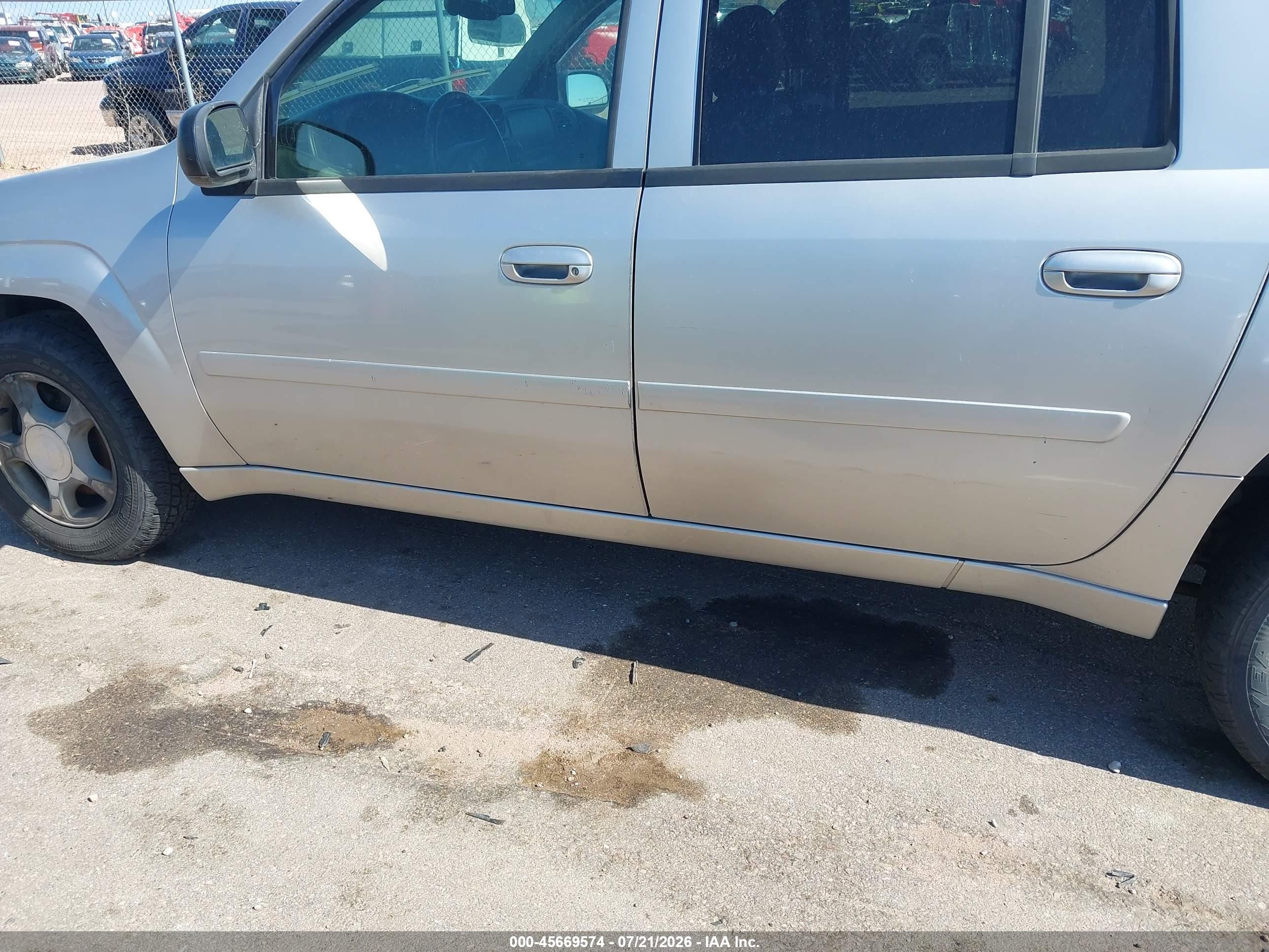 2006 Chevrolet Trailblazer Ext Lt Silver vin: 1GNET16S666171912