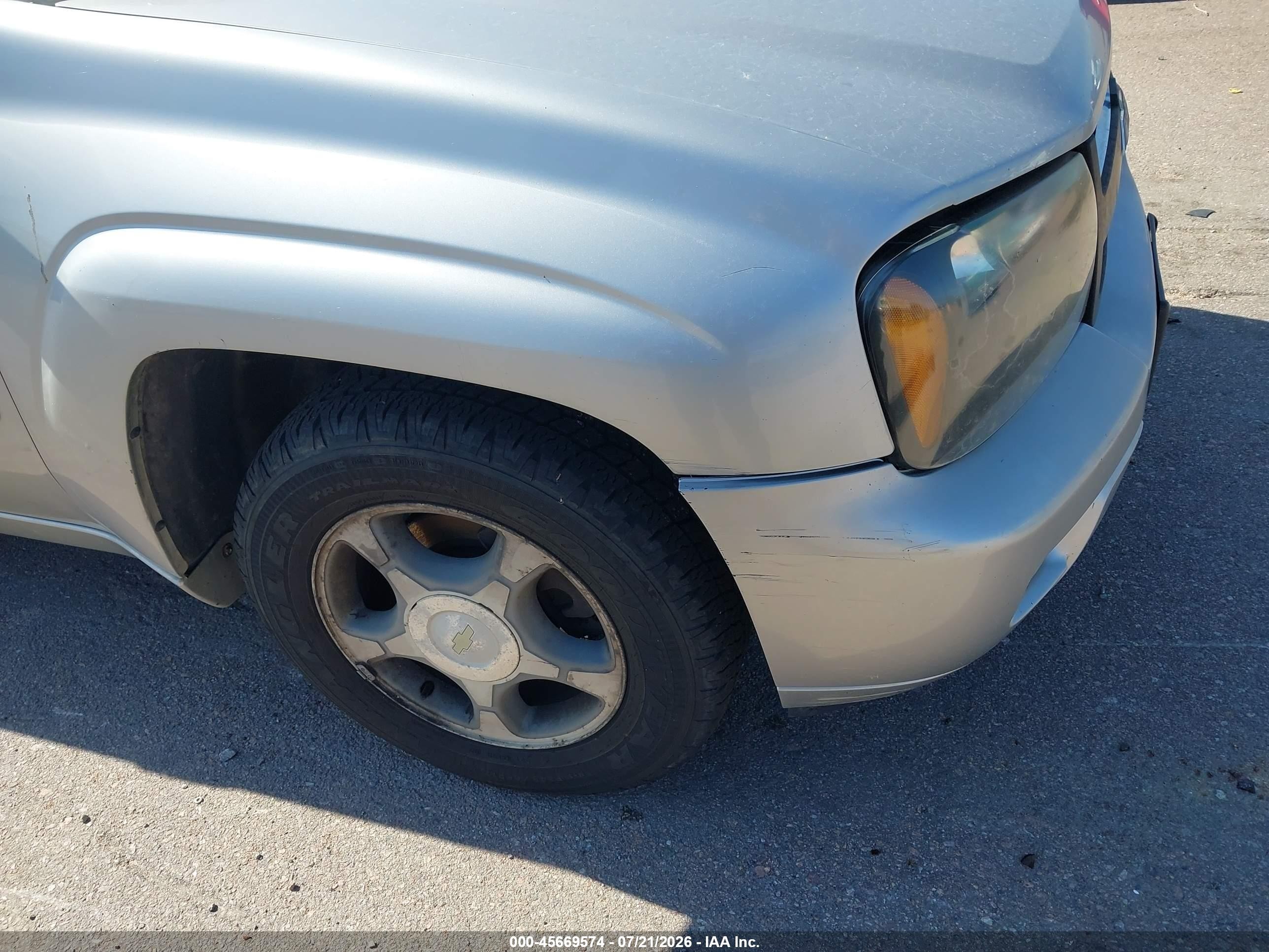 2006 Chevrolet Trailblazer Ext Lt Silver vin: 1GNET16S666171912