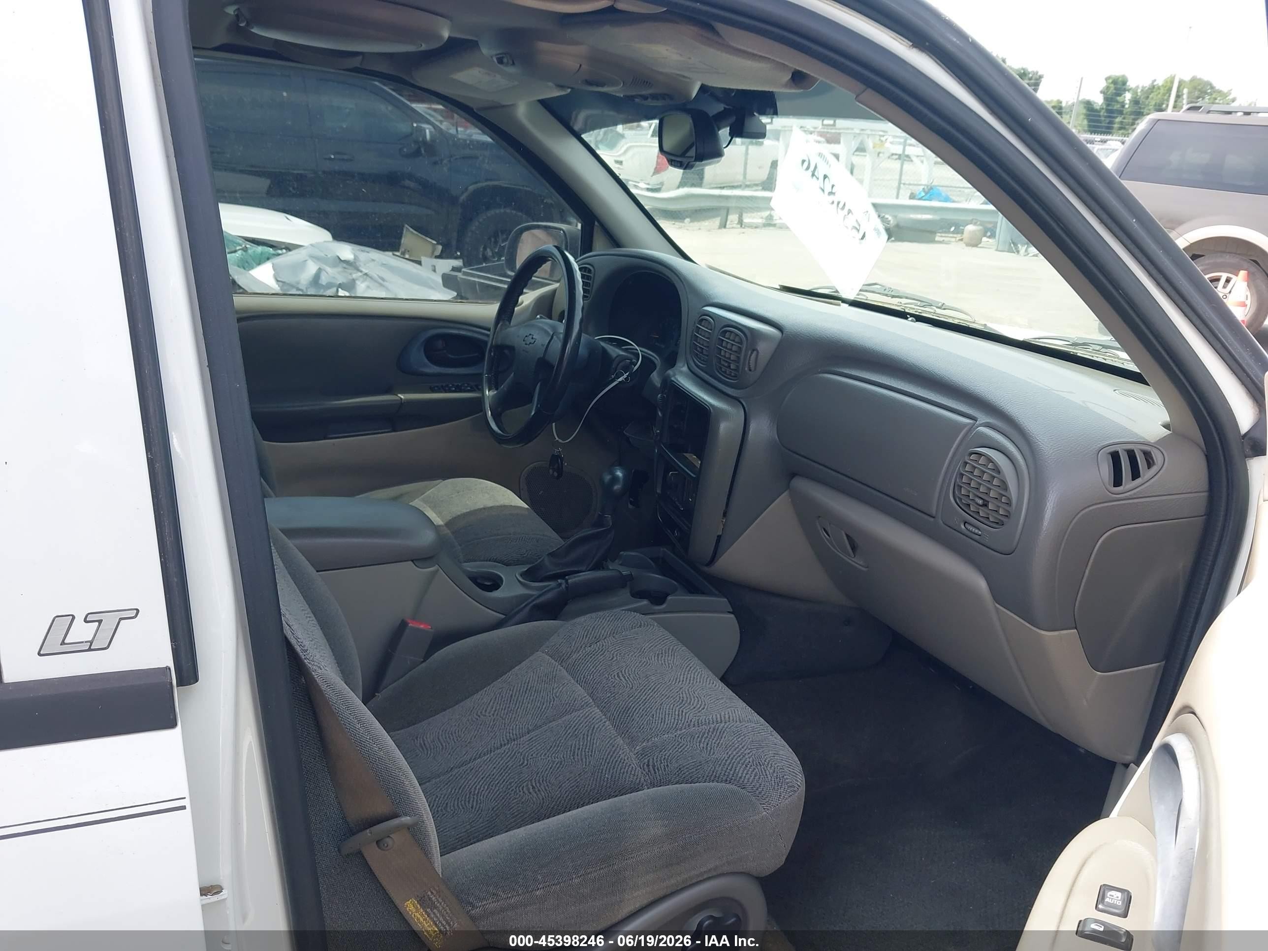 2002 Chevrolet Trailblazer Ext Lt White vin: 1GNET16S726101846