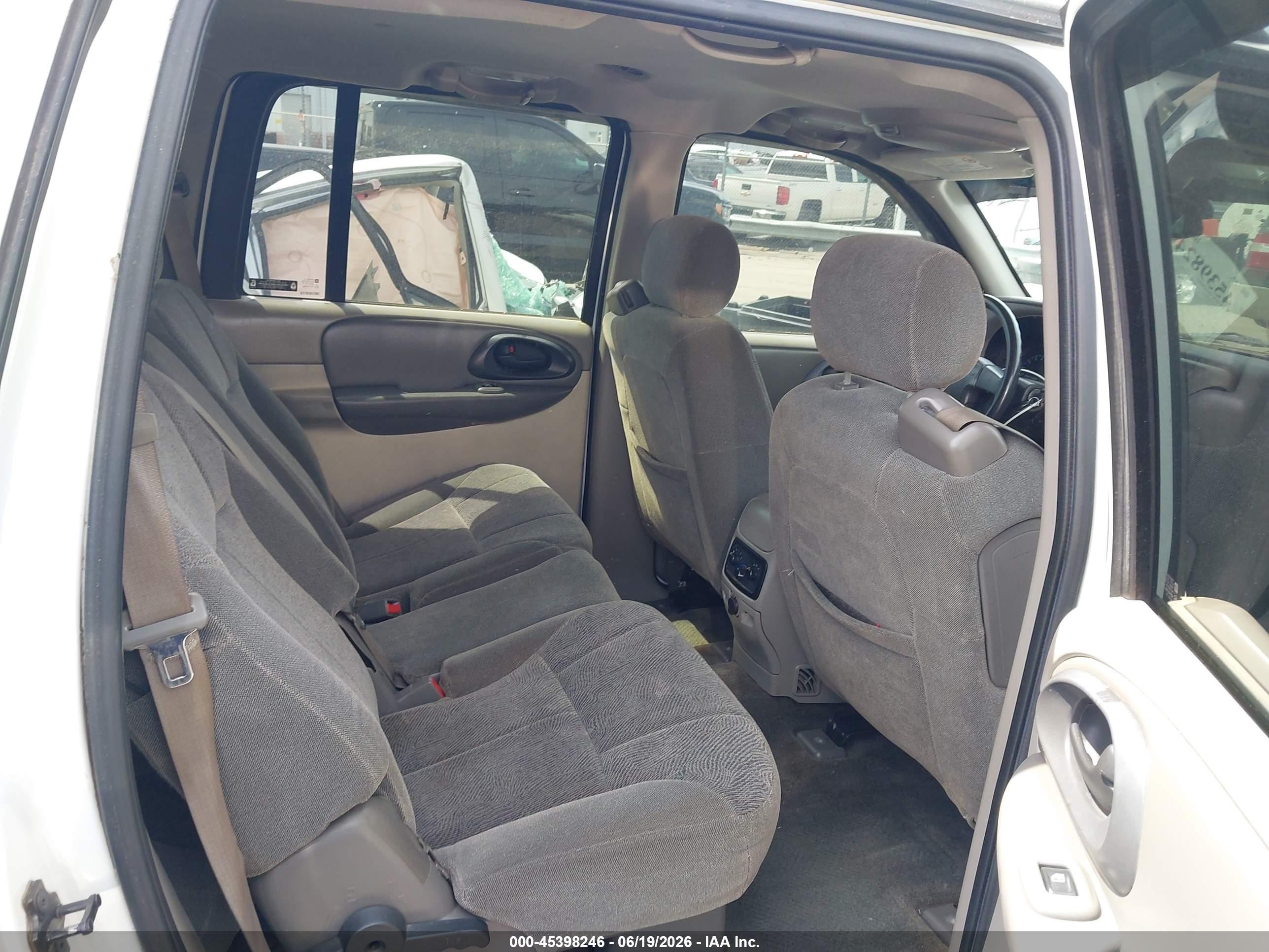 2002 Chevrolet Trailblazer Ext Lt White vin: 1GNET16S726101846
