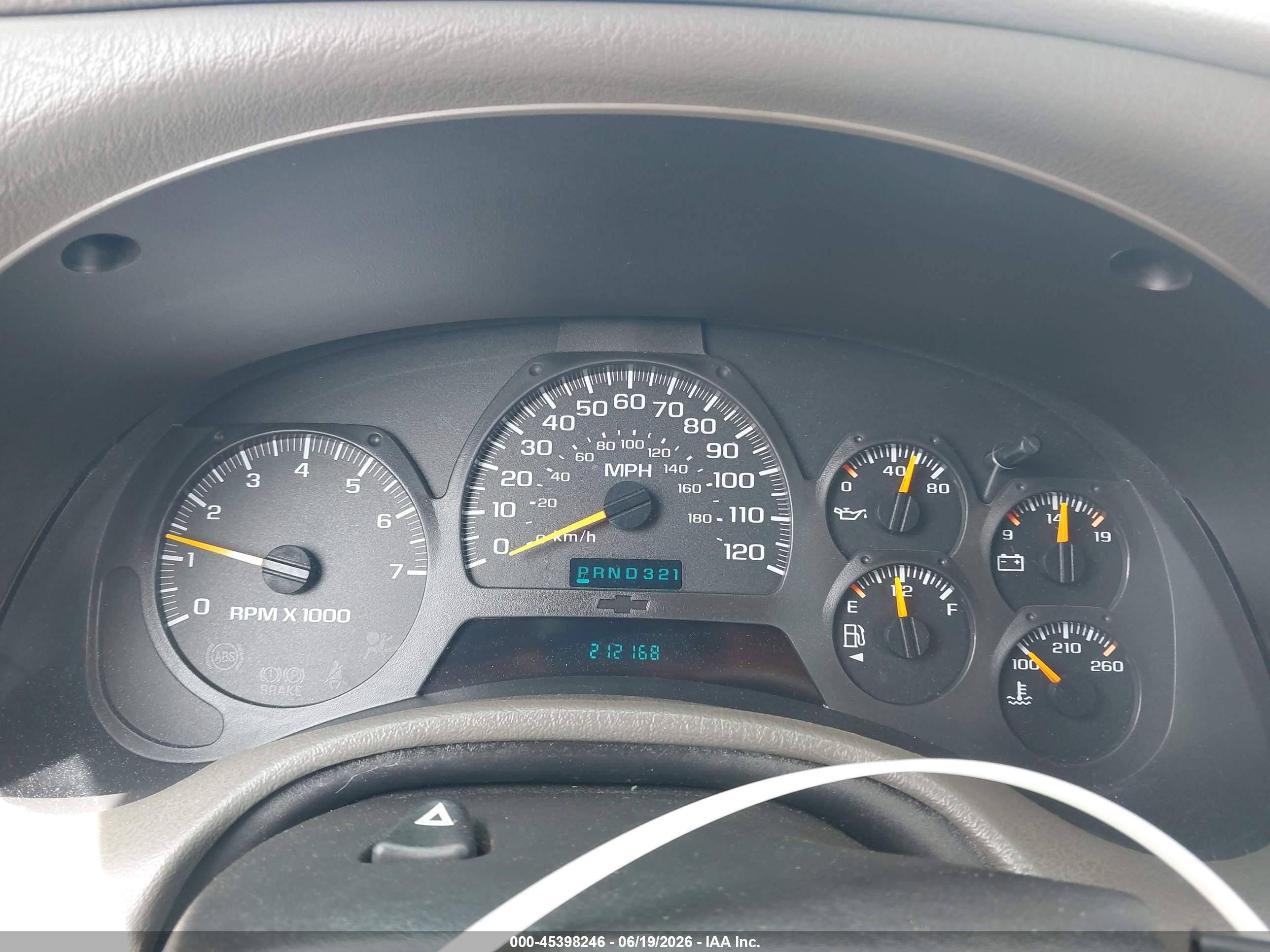2002 Chevrolet Trailblazer Ext Lt White vin: 1GNET16S726101846