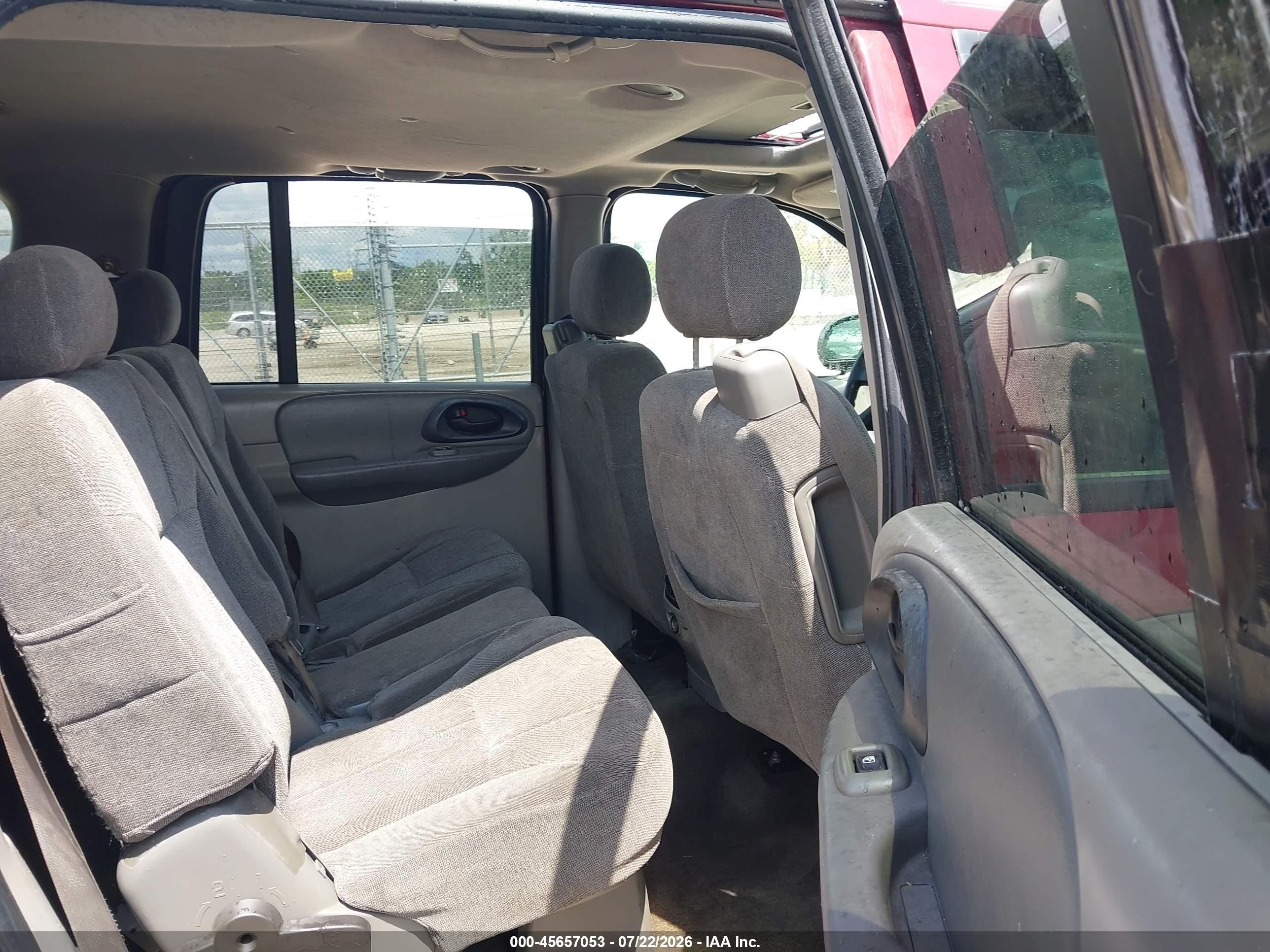 2004 Chevrolet Trailblazer Ext Ls Burgundy vin: 1GNET16S746236036