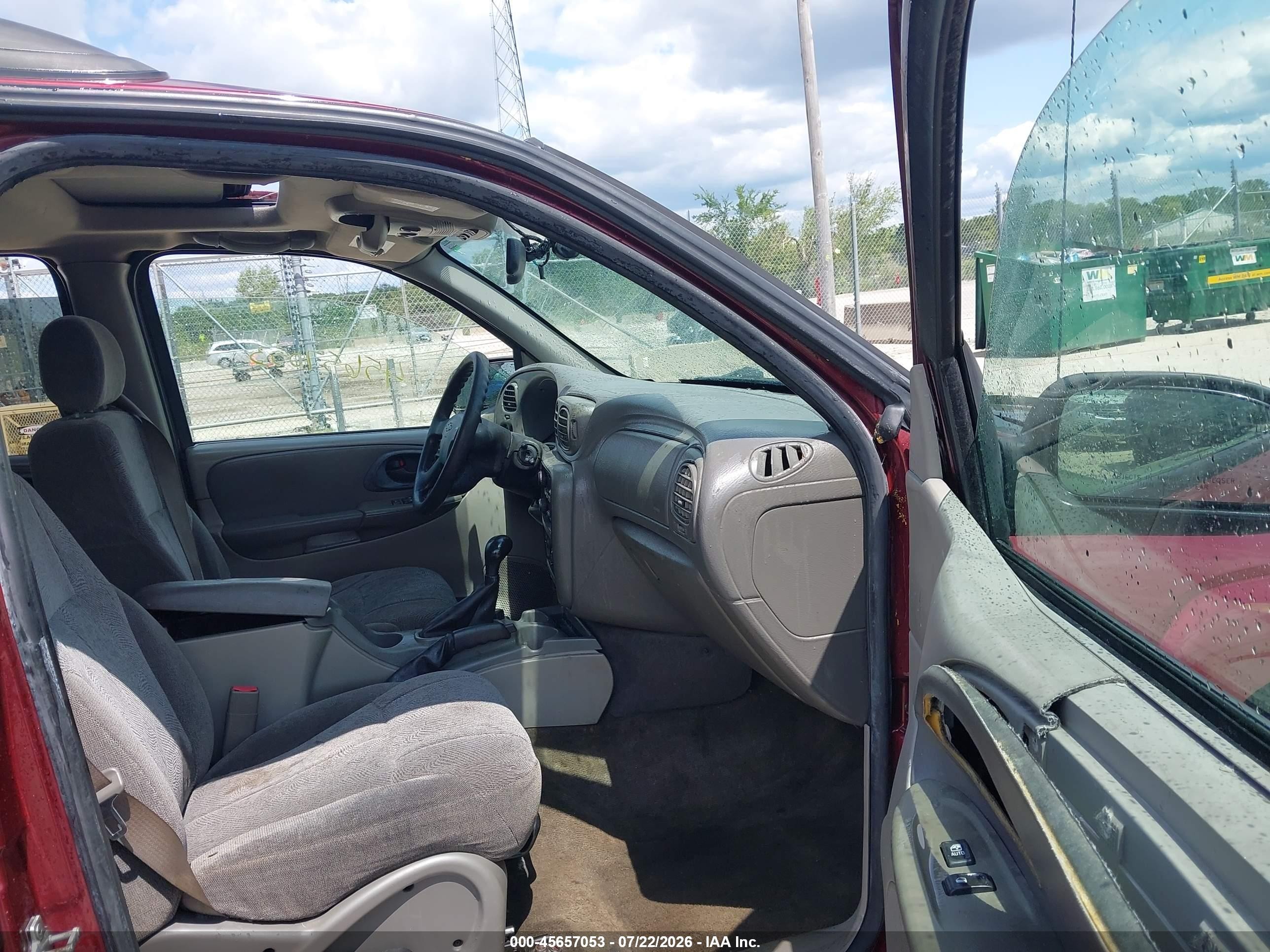 2004 Chevrolet Trailblazer Ext Ls Burgundy vin: 1GNET16S746236036