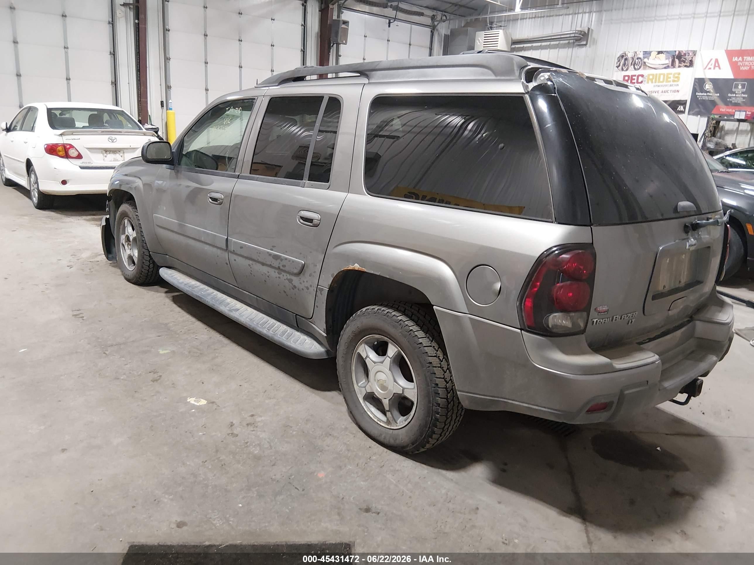 2005 Chevrolet Trailblazer Ext Lt Silver vin: 1GNET16S756198406